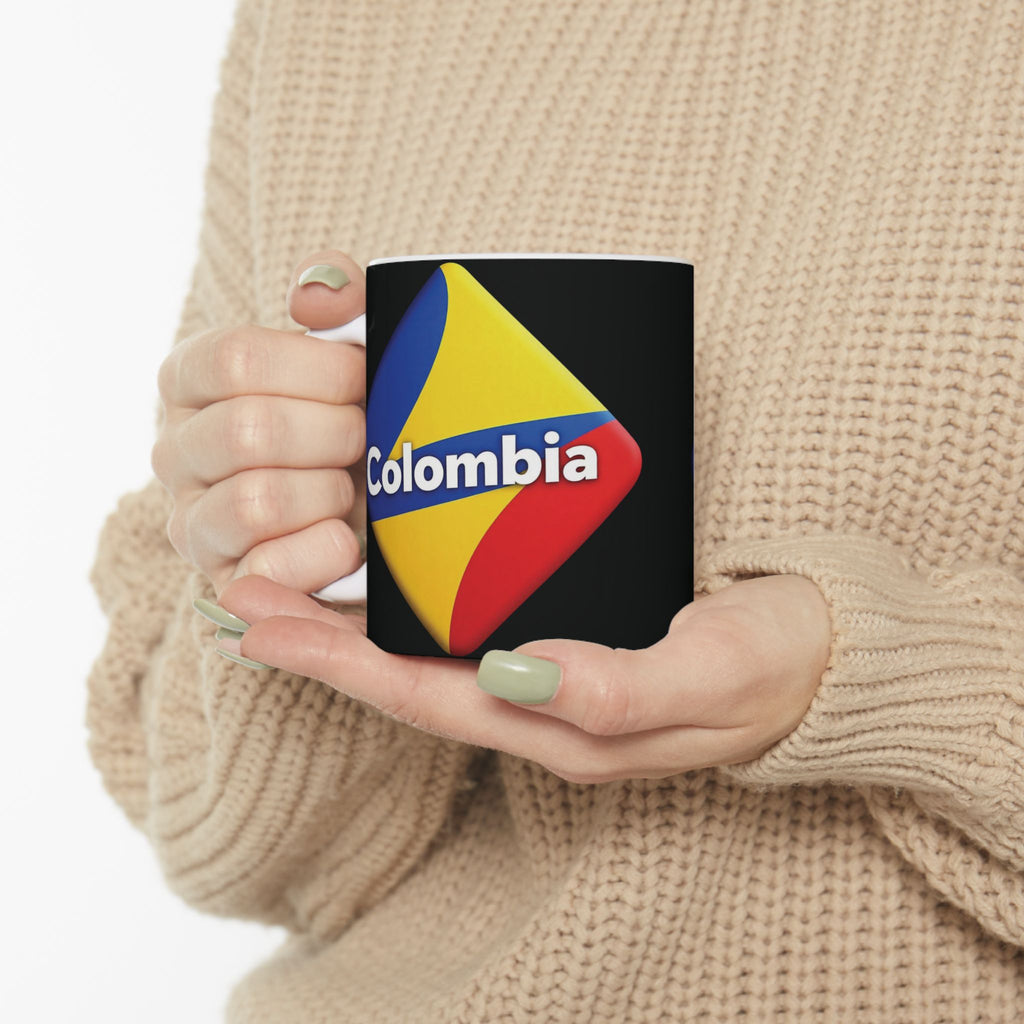 Taza de cerámica colombiana (11 oz, 15 oz)