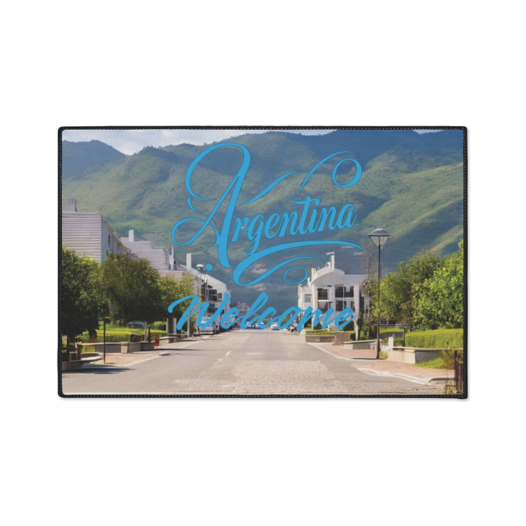 Argentina Welcome - Tapete resistente para piso