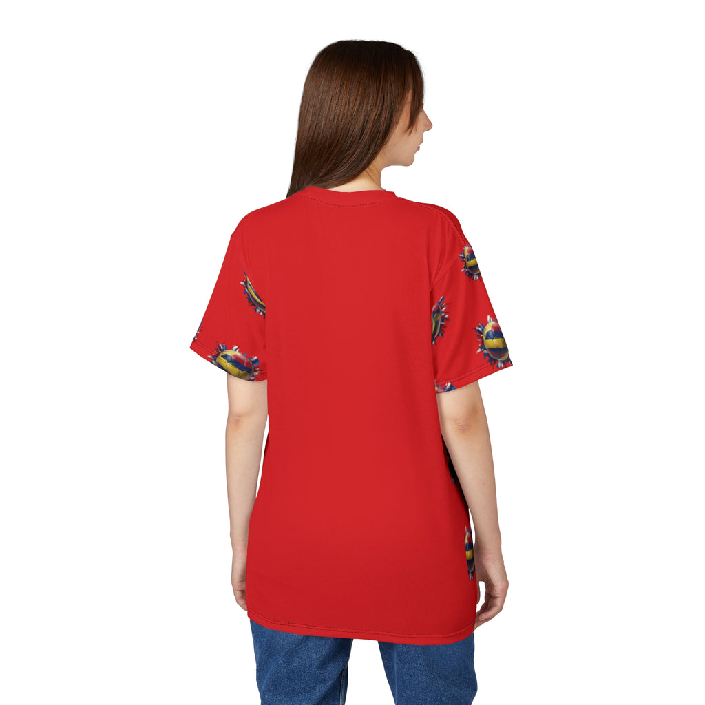 Camiseta colombiana unisex - Tejido de microfibra suave y de primera calidad