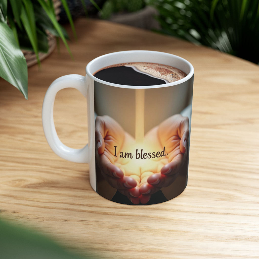 Inspirational Mug - 'I Am Blessed' - Mindfulness and Gratitude Gift