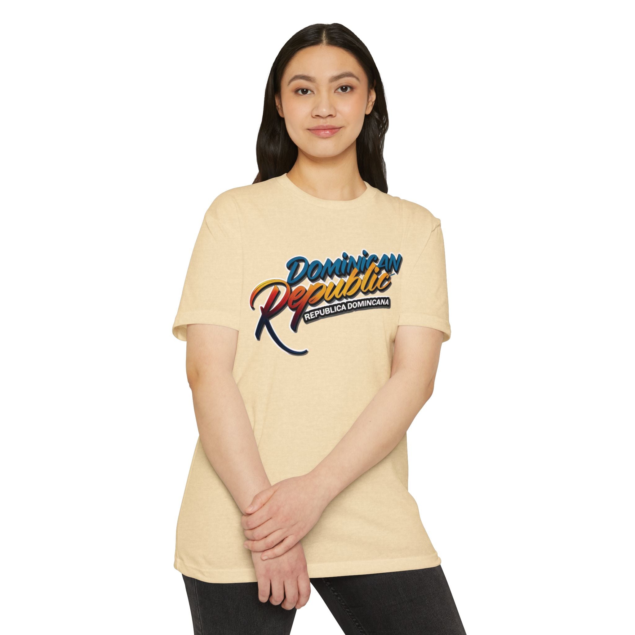 Dominican Republic Graphic T-Shirt - Unisex CVC Jersey Tee for Travel Lovers