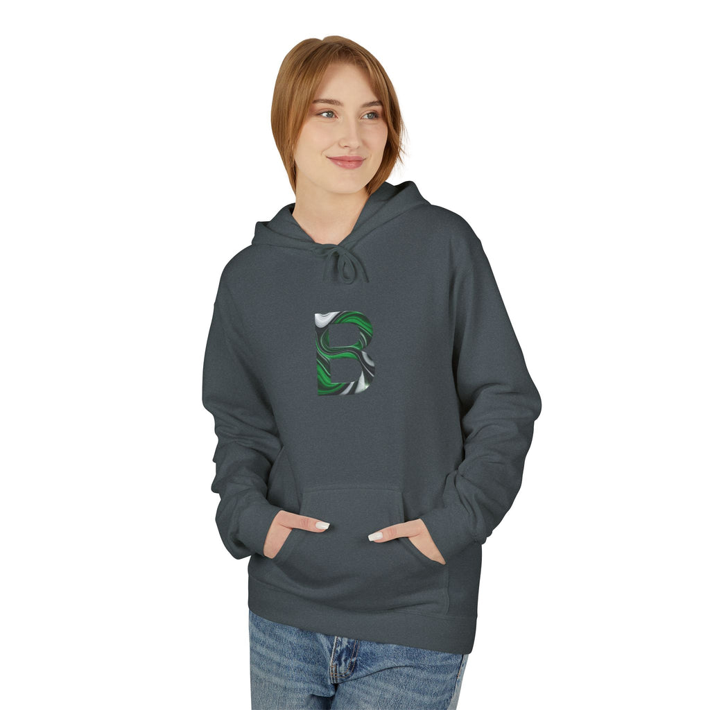 Camouflage Initial Hoodie | Unisex Softstyle Fleece Sweatshirt, Personalized Gift, Cozy Casual Wear, Perfect for All Seasons, Unique [...] 