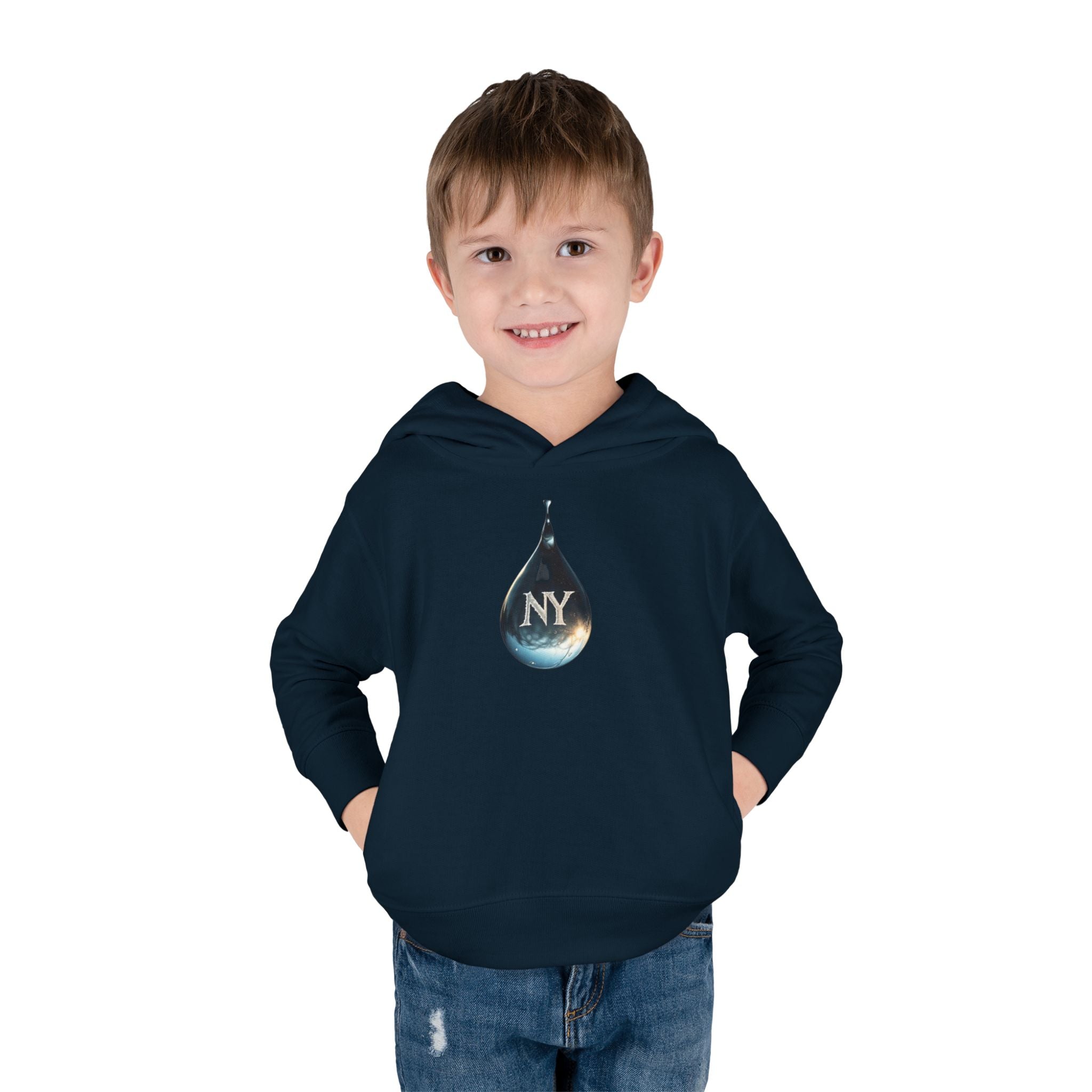 NY-Themed Toddler Pullover Fleece Hoodie