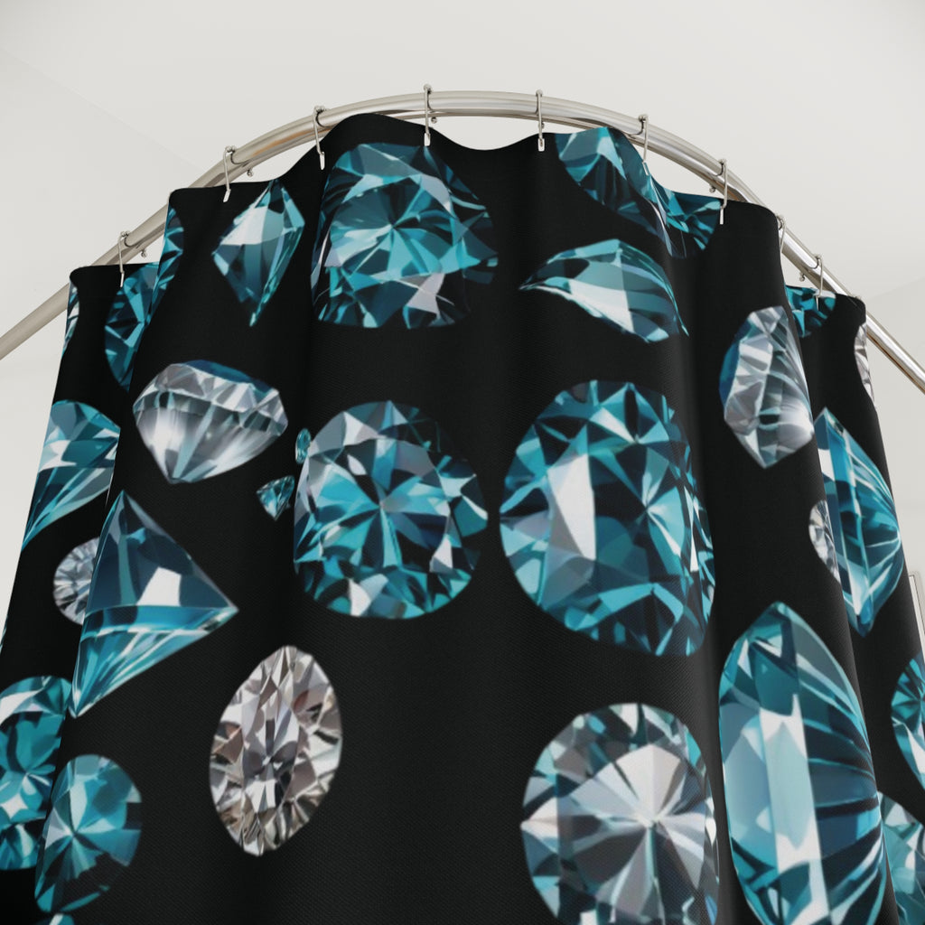 Diamond Shower Curtain