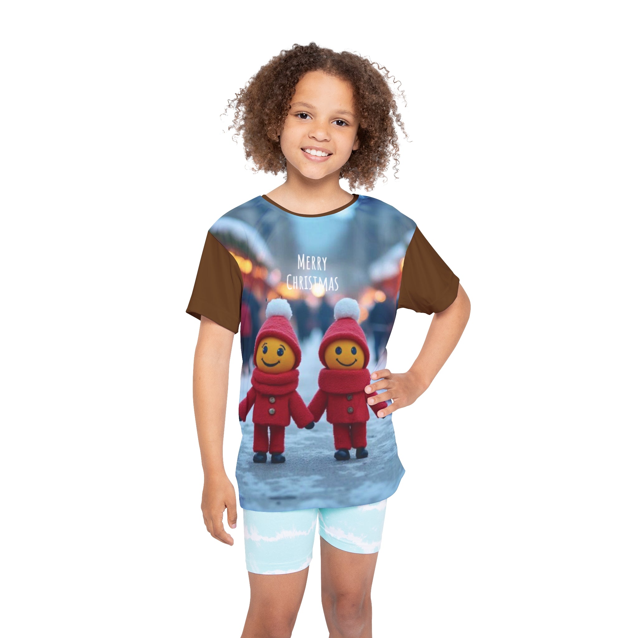 Kids Jersey, Fun Holiday, Unique AOP Shirt, Perfect for Gift