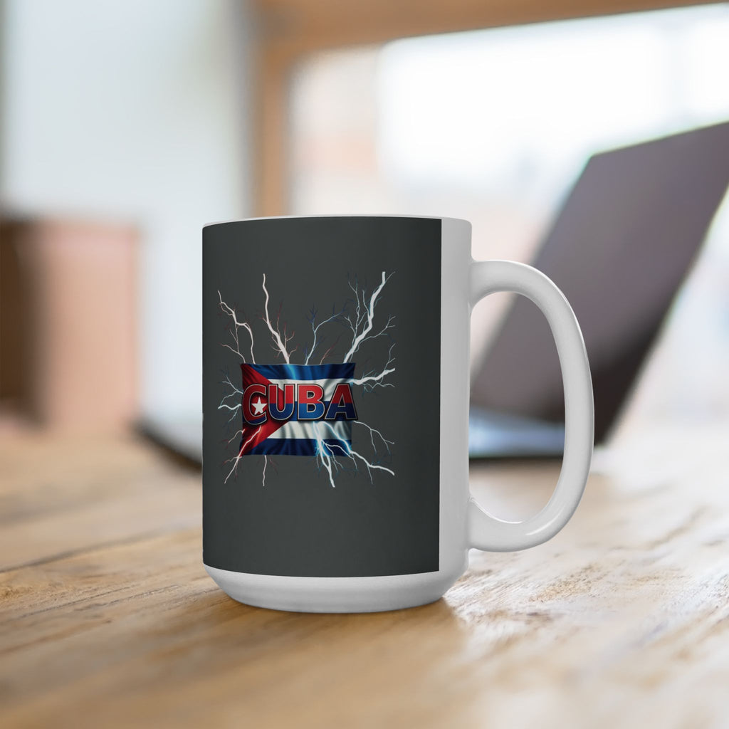 Taza de cerámica de diseño cubano