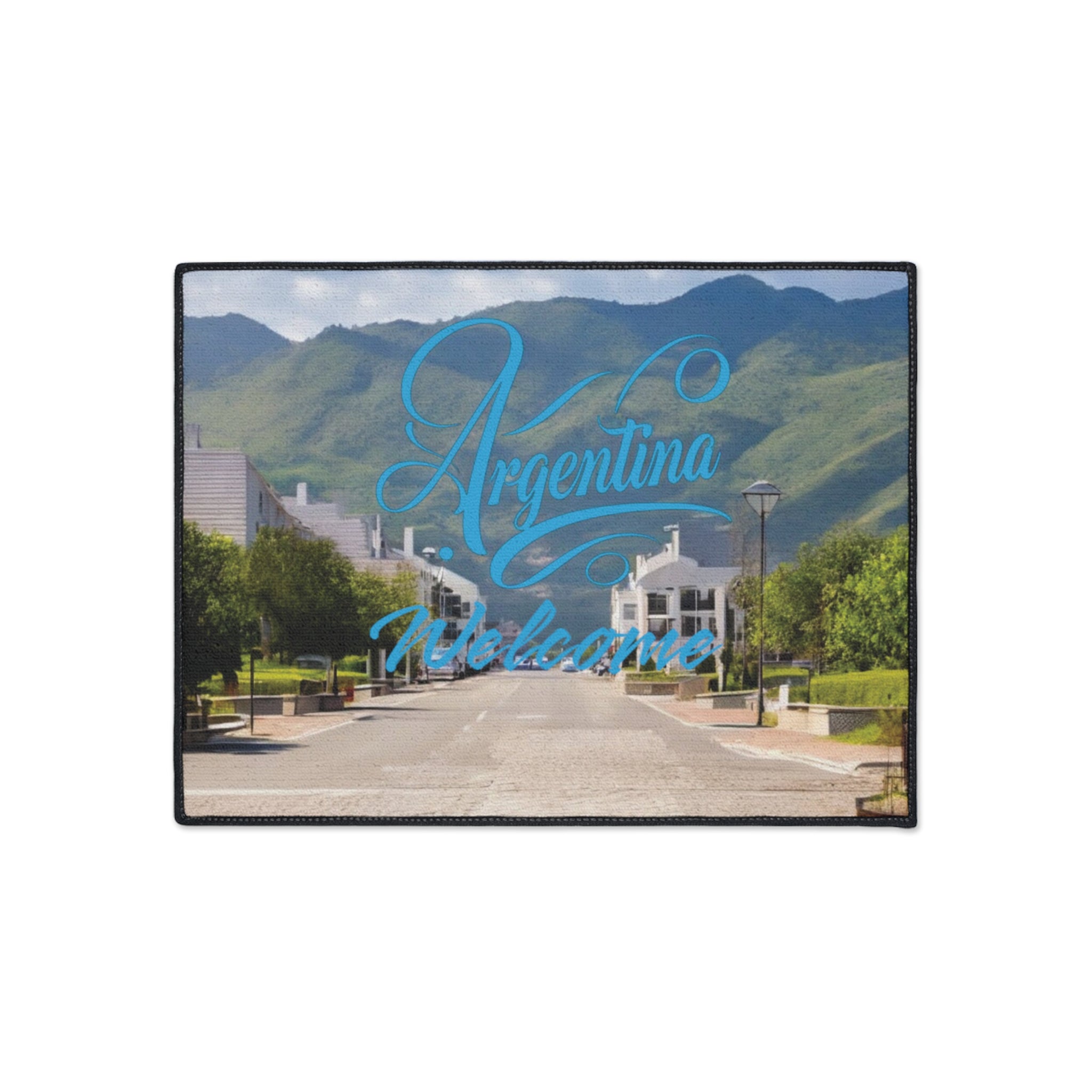 Argentina Welcome - Tapete resistente para piso