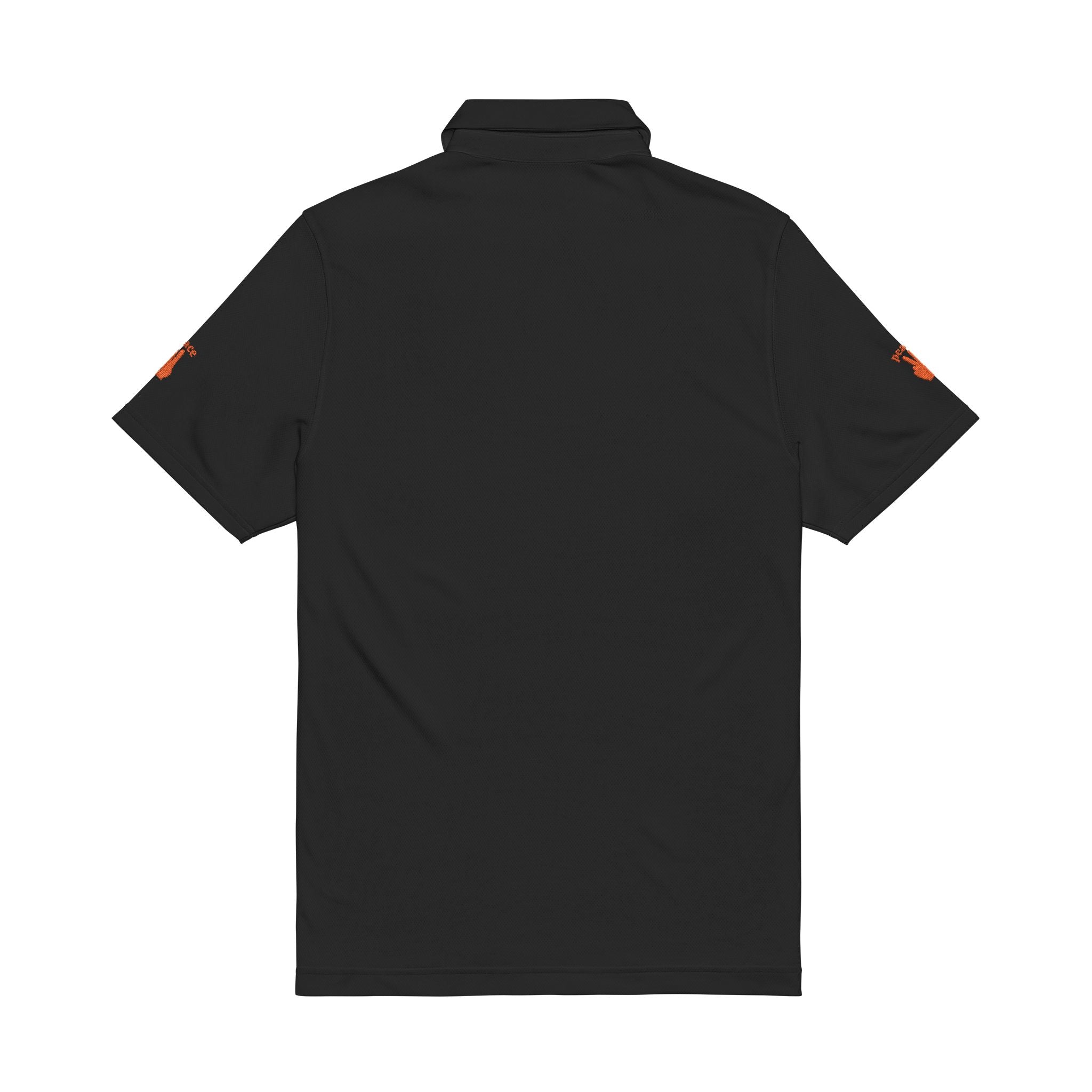 Peace Symbol Embroidered Men's Polo Shirt | Casual Wear, Gift for Him, Sportswear, Summer Fashion, Dad Gift