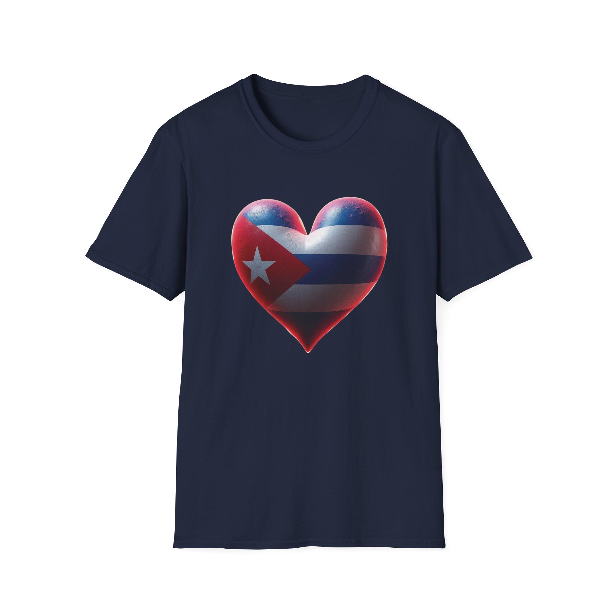Camiseta cubana unisex de estilo suave