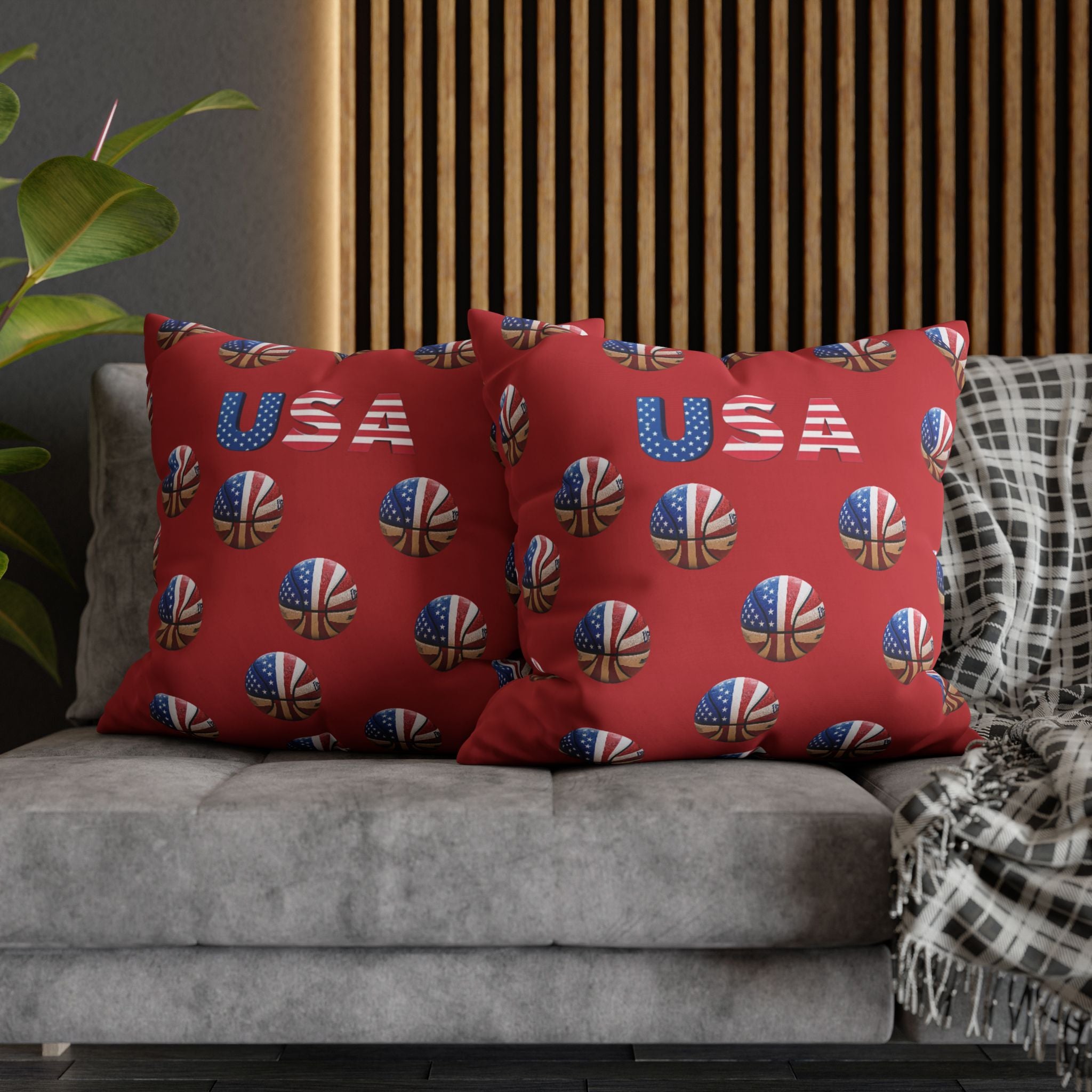 Square Poly Canvas Pillowcase