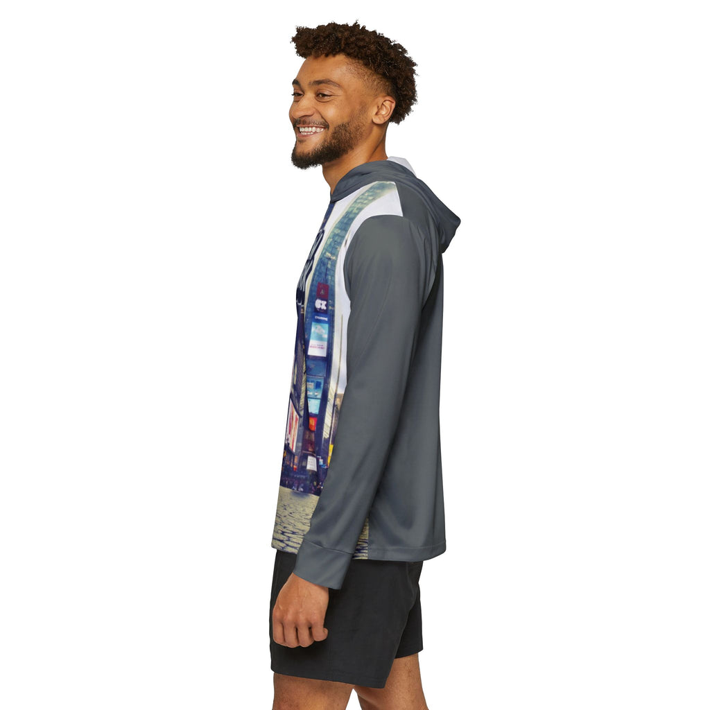 'Times Square Nights' Hoodie – Vibrant Urban Style