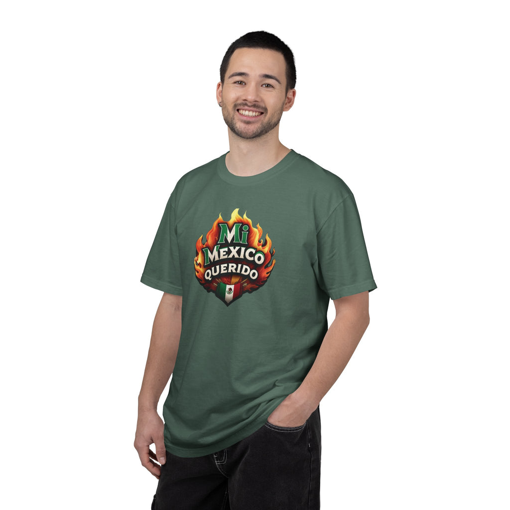 Mi Mexico Querido Flame Graphic Unisex T-Shirt