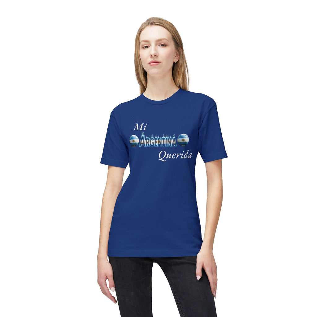 Camiseta unisex argentina, fabricada en EE. UU. - Diseño personalizado de alta calidad
