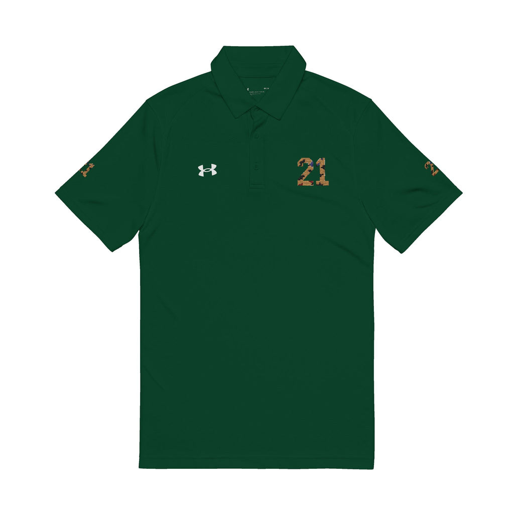 Under Armour® Men's Embroidered Polo Shirt - Classic Style, Casual Elegance, Ideal for Work or Play, Gift for Him, Summer Wardrobe