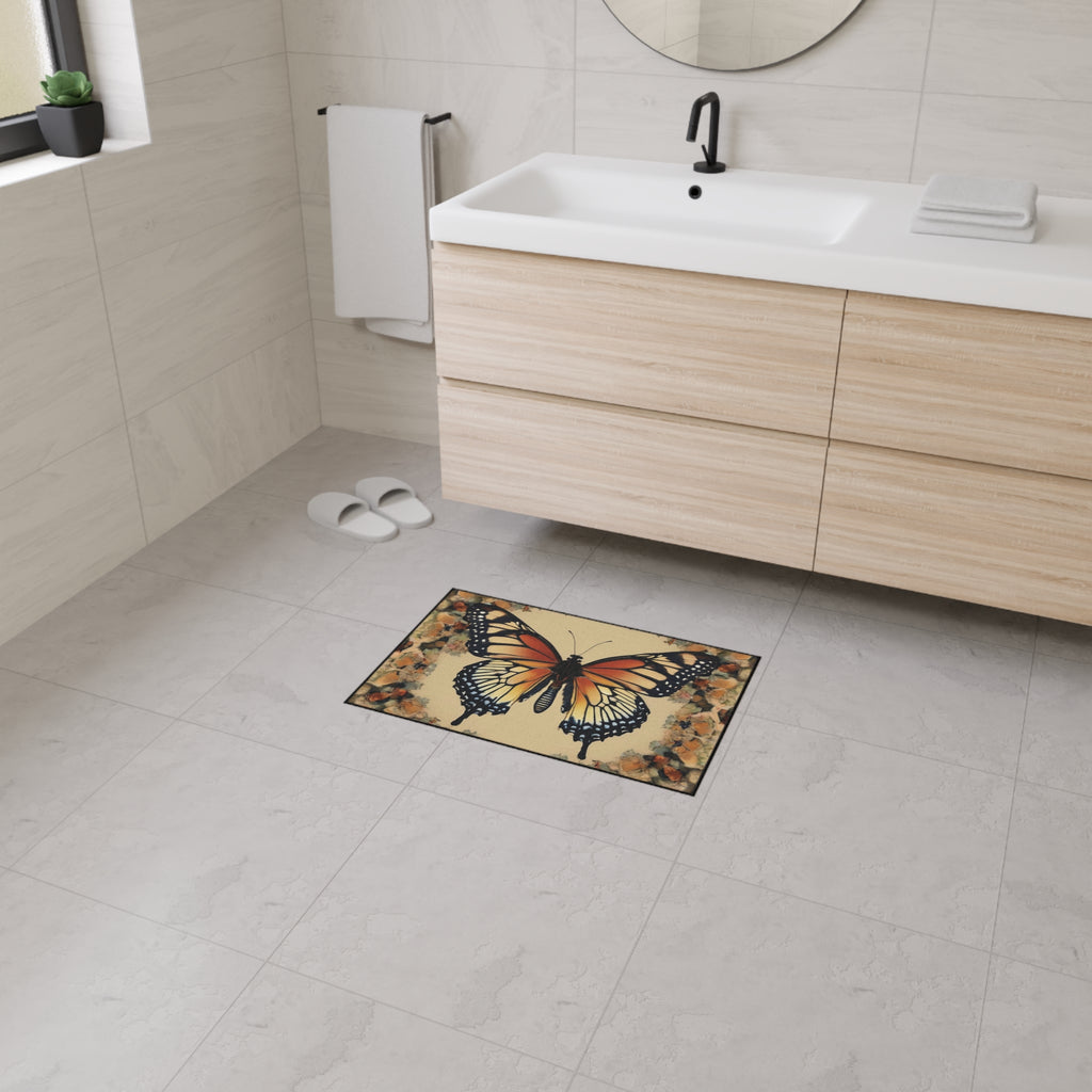 Floor Mat - Butterfly Design for Home Decor