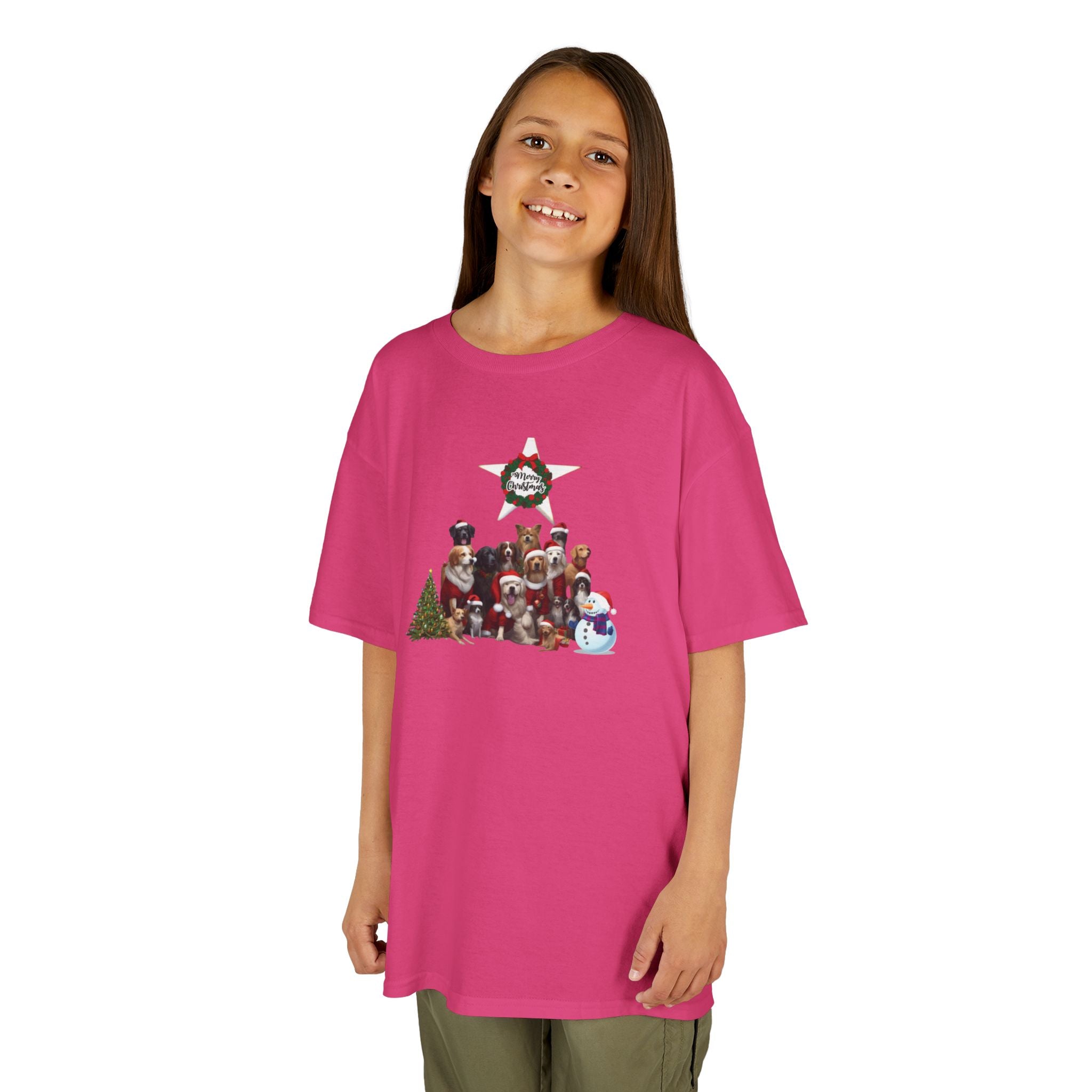 Christmas Kids Tee with Fun Holiday Design