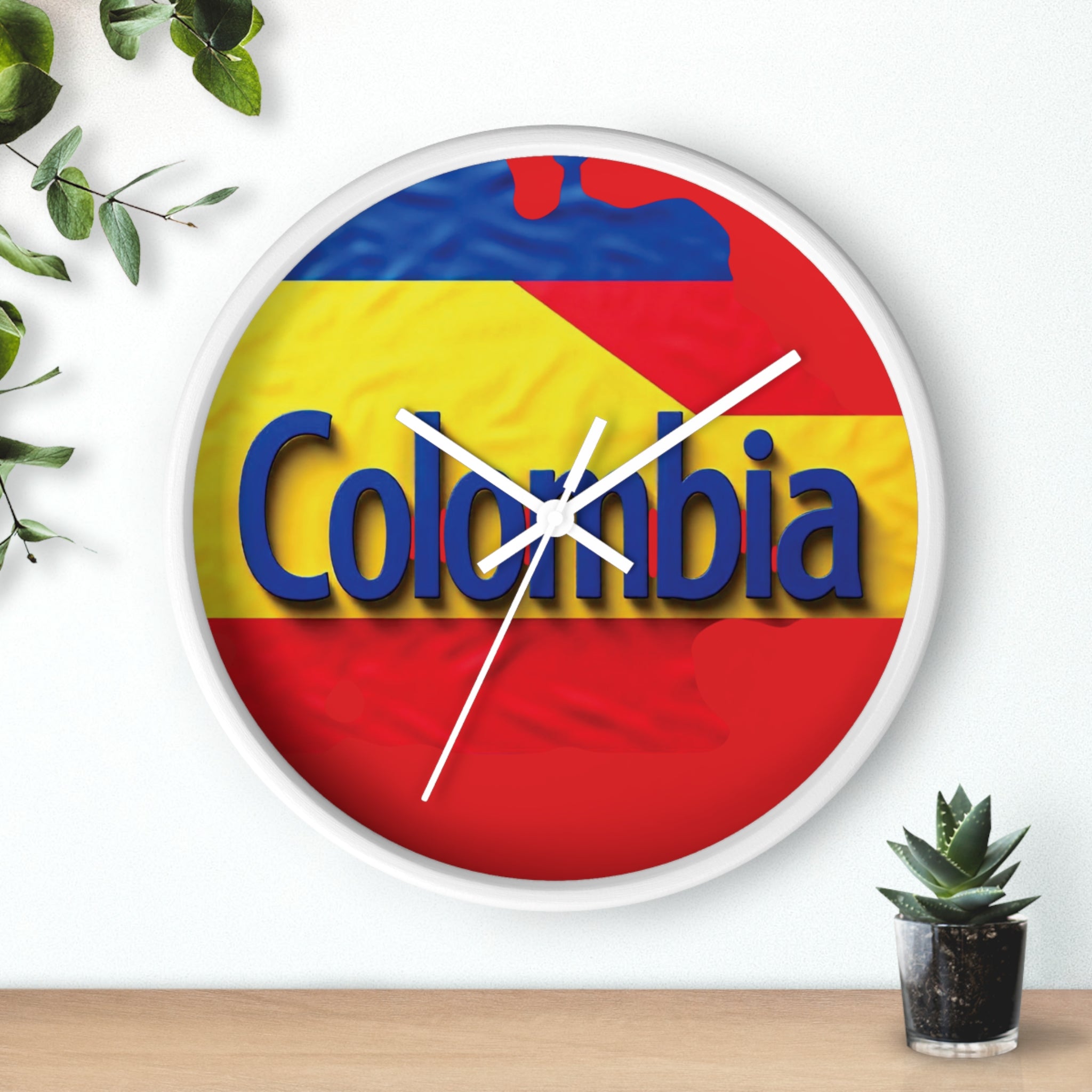 Reloj de pared colombiano