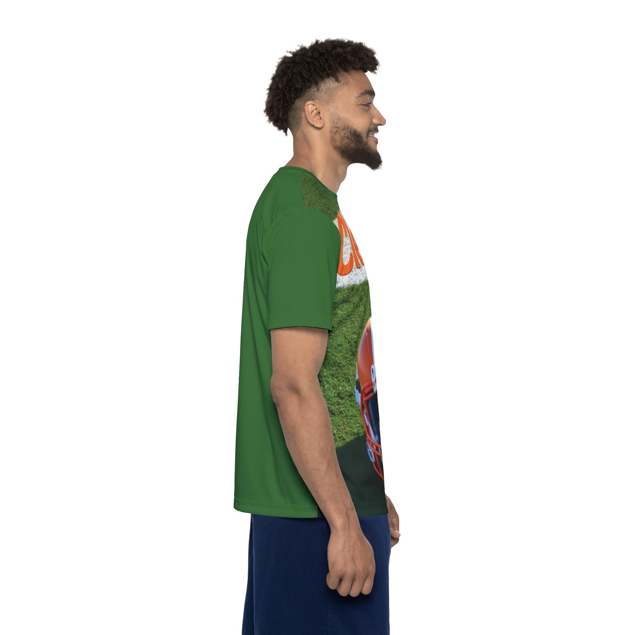 Cleveland Football Jersey Tee — Men's All-Over-Print Sports Shirt