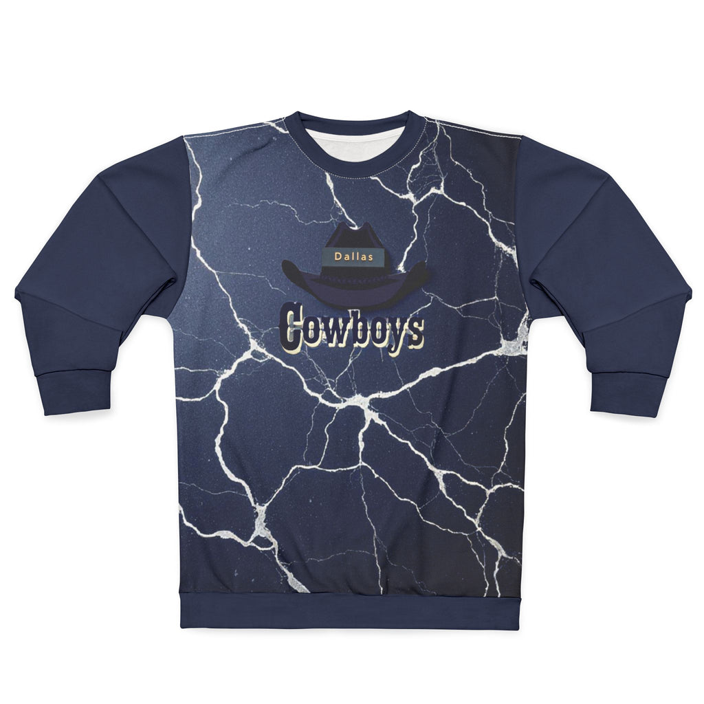 Cowboys Sweatshirt , Unisex AOP Pullover , Apparel, Gift , Comfortable Layering Top 