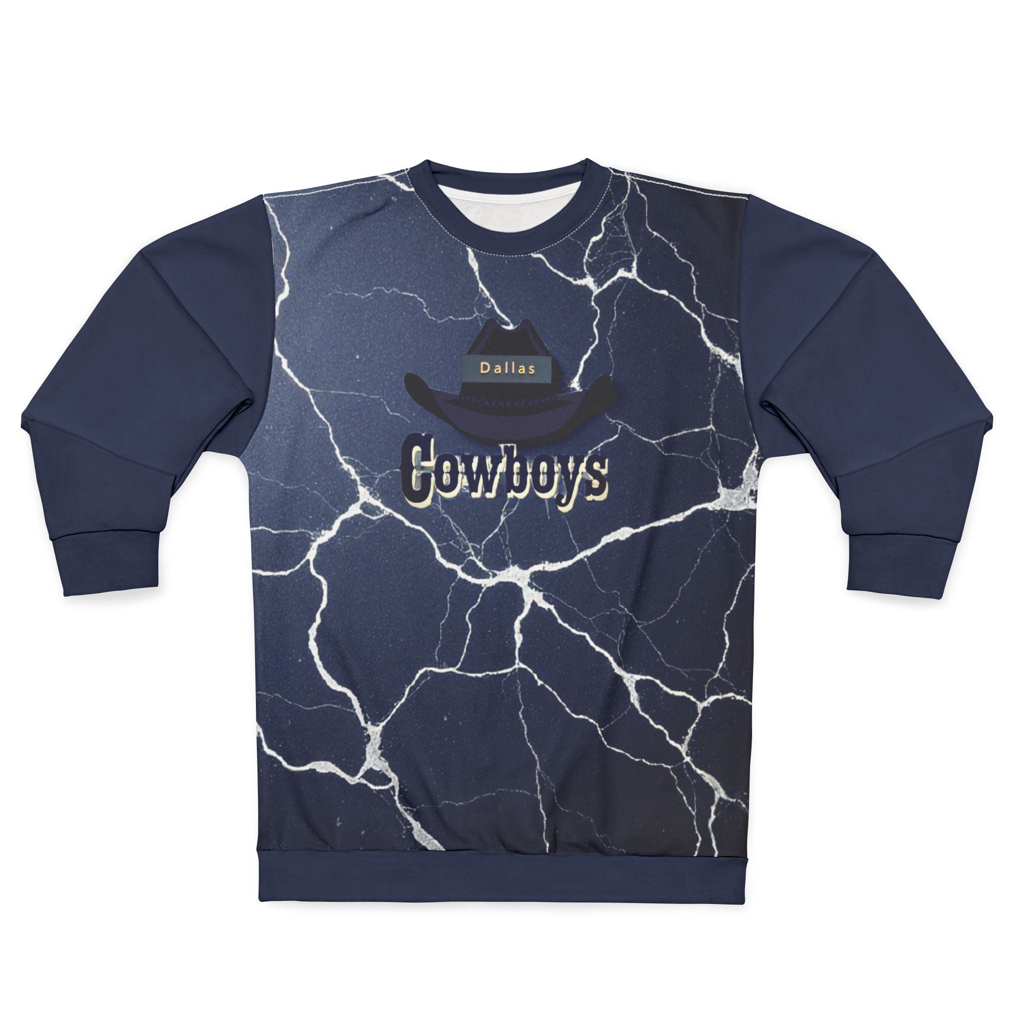 Cowboys Sweatshirt , Unisex AOP Pullover , Apparel, Gift , Comfortable Layering Top 