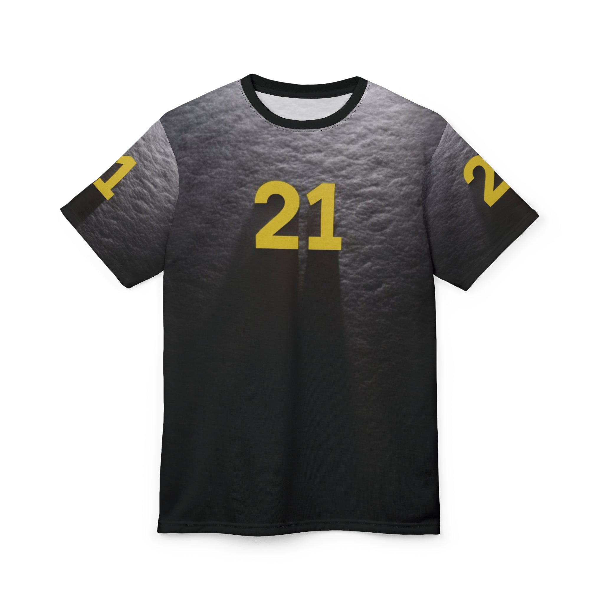 Camiseta gráfica unisex con estilo: diseño Bold 21 para uso diario