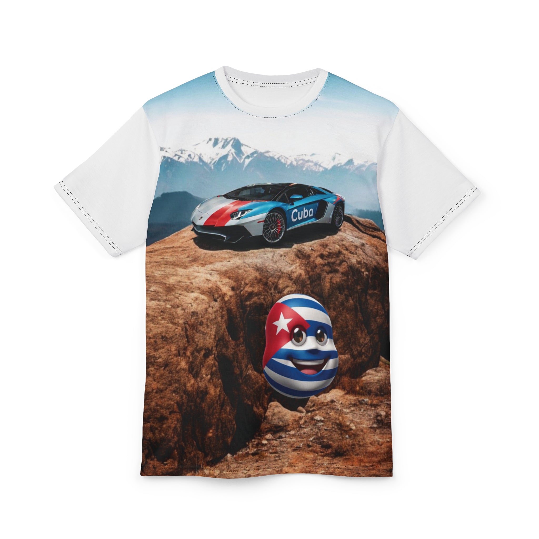 Camiseta gráfica de Cuba para caballeros