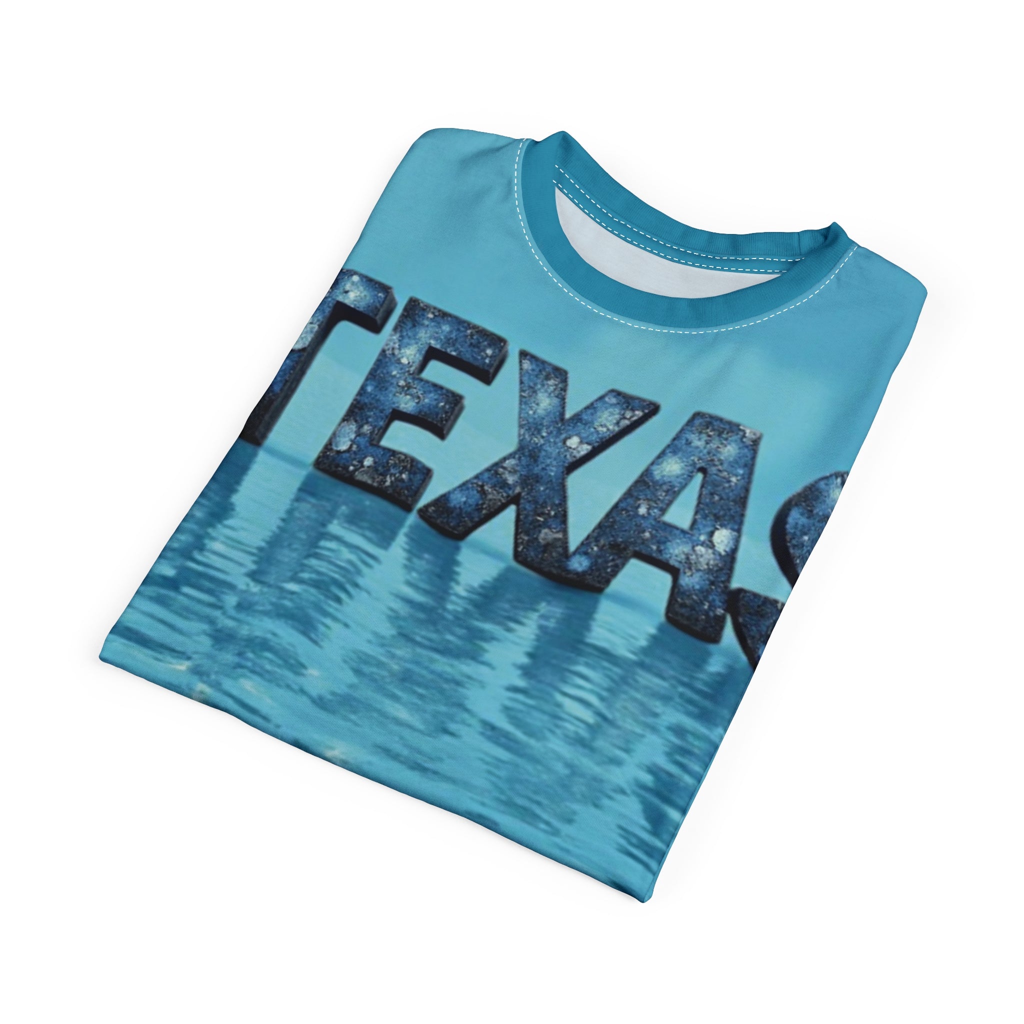 Texas Water-Themed Unisex Tee, Chill Vibes, Perfect for Summer, Beachwear, Outdoor Activities, Gift for Texas Lovers