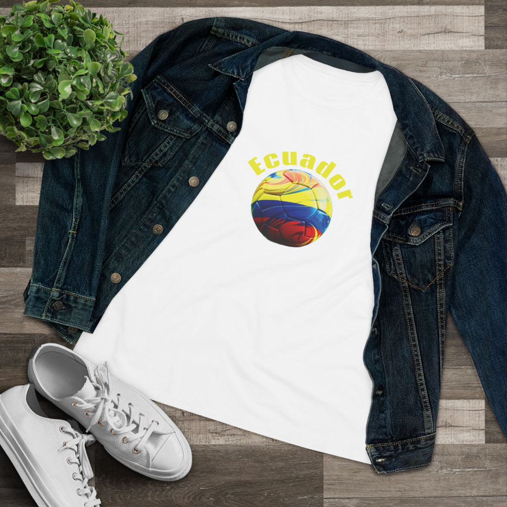 Ecuador Soccer Ball Graphic Tee