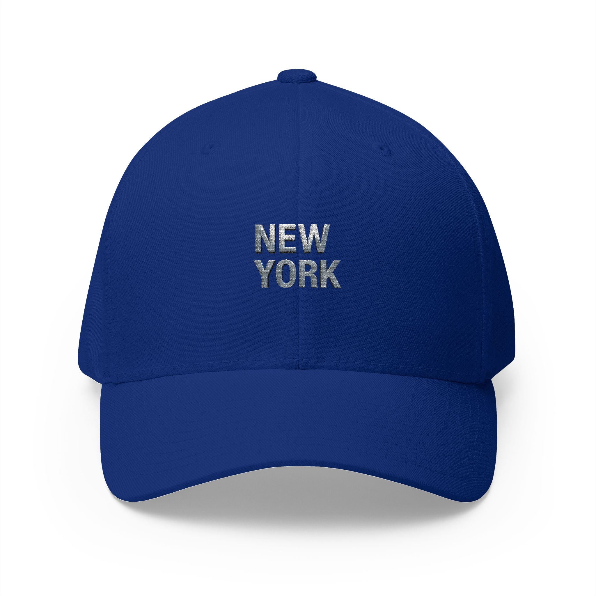 New York Embroidered Baseball Cap — Minimal City Vintage Logo Hat