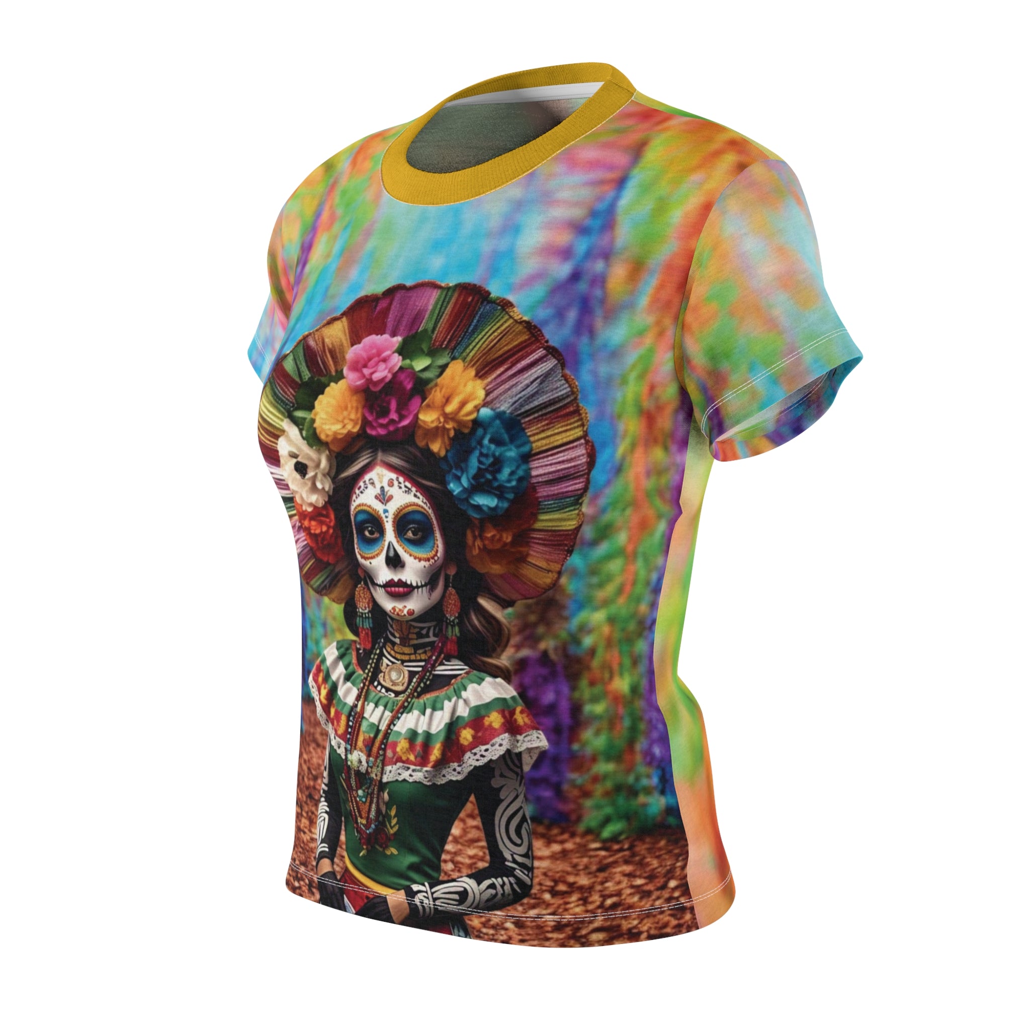 Camiseta “Catrina Fiesta de Colores” – Edición Arte Mexicano