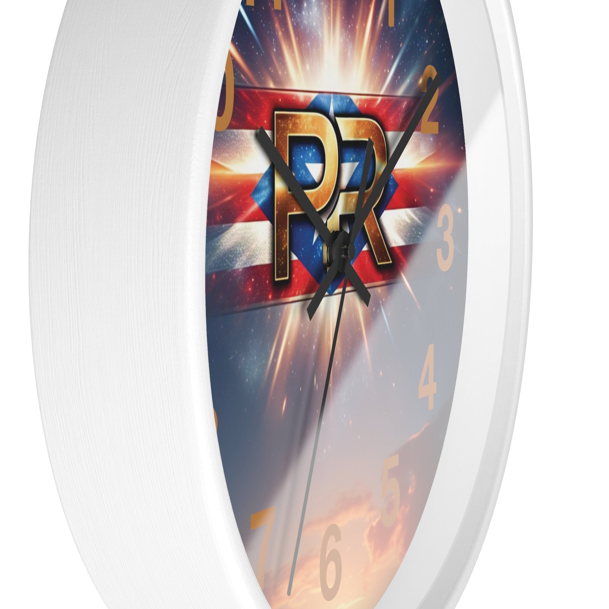 Reloj de pared elegante Cosmic PR: perfecto para la decoración del hogar o la oficina