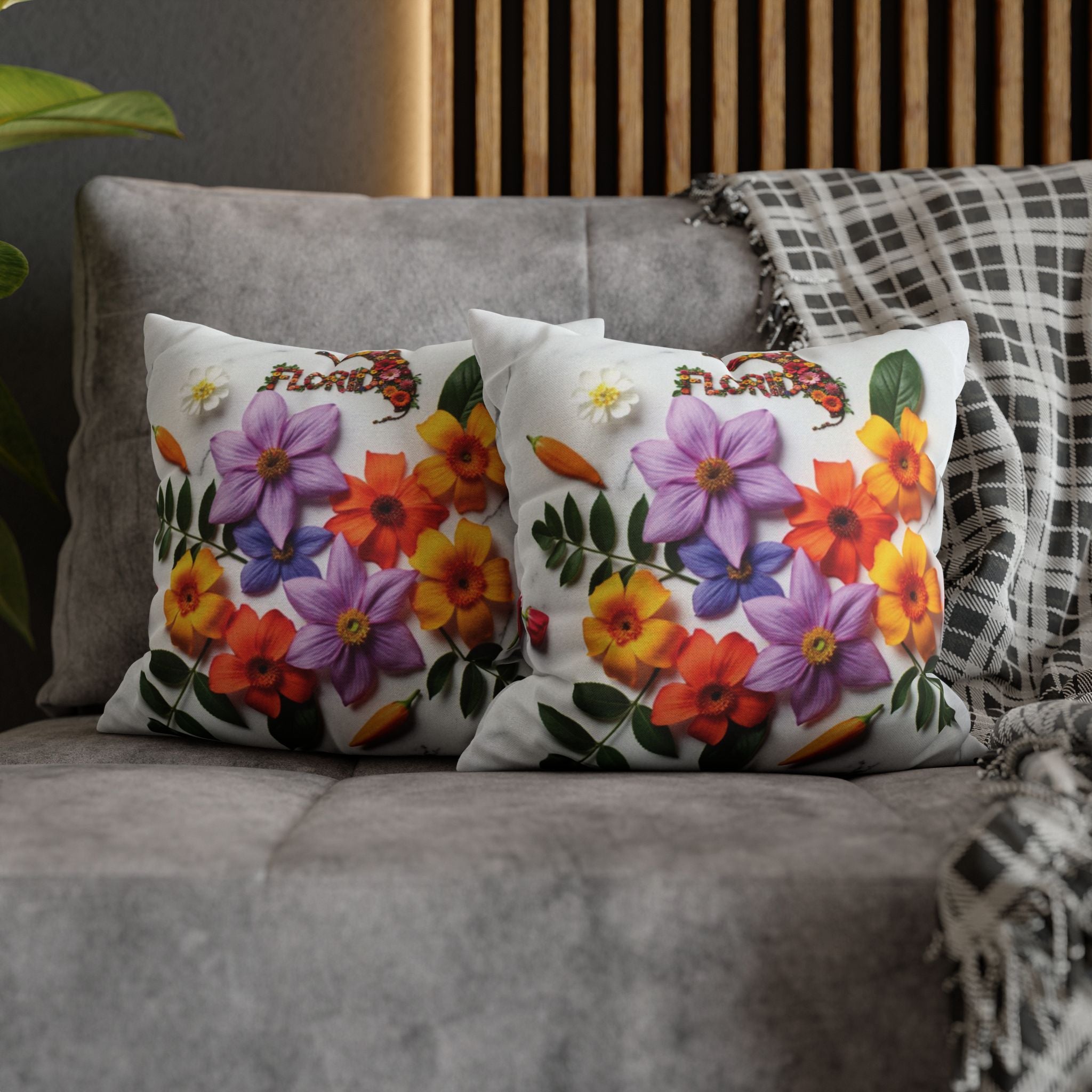 Floral cushion cover “Florida” – Tropical style for your home