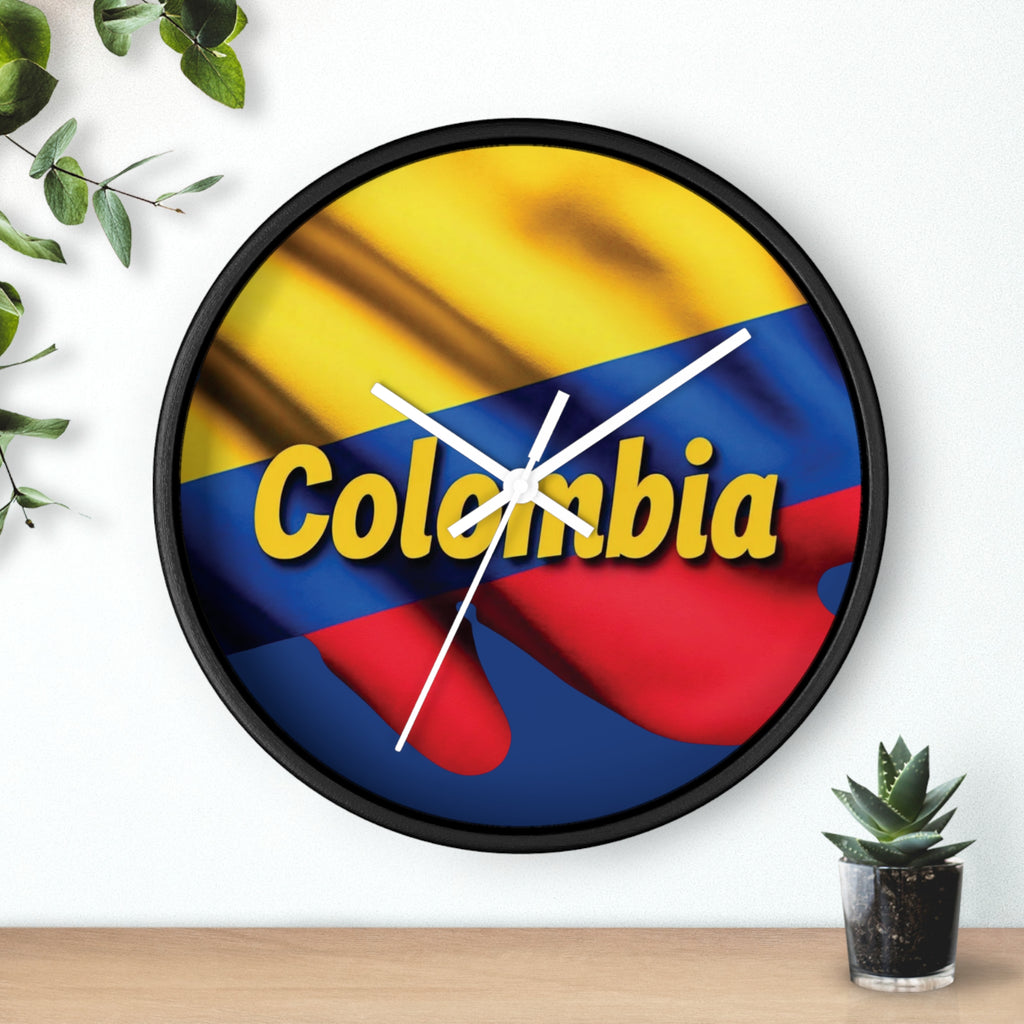 Reloj de pared colombiano