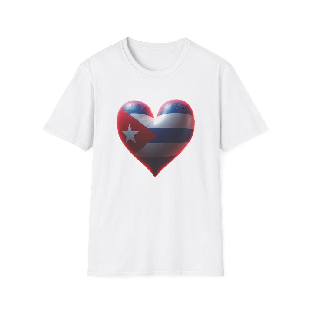 Camiseta cubana unisex de estilo suave
