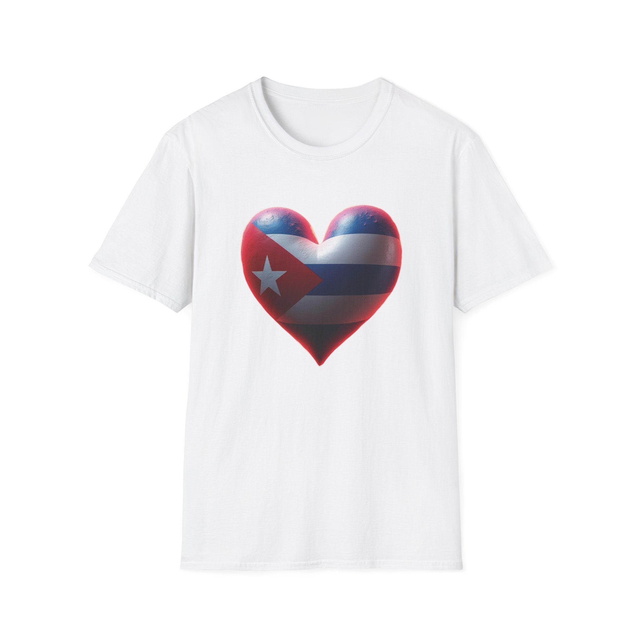 Camiseta cubana unisex de estilo suave