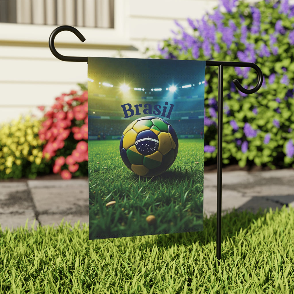 Brasil Soccer Garden Flag – Football Stadium Yard Banner