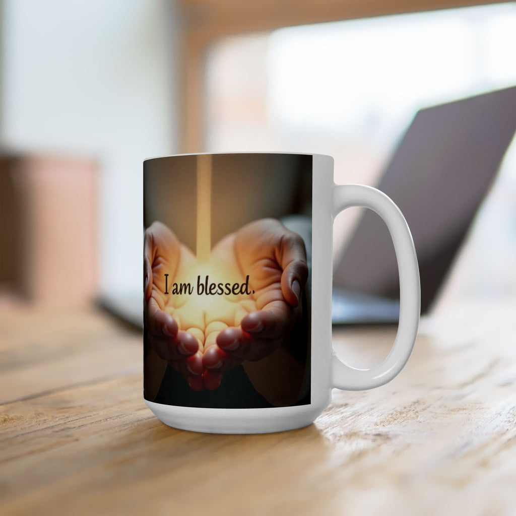 Inspirational Mug - 'I Am Blessed' - Mindfulness and Gratitude Gift