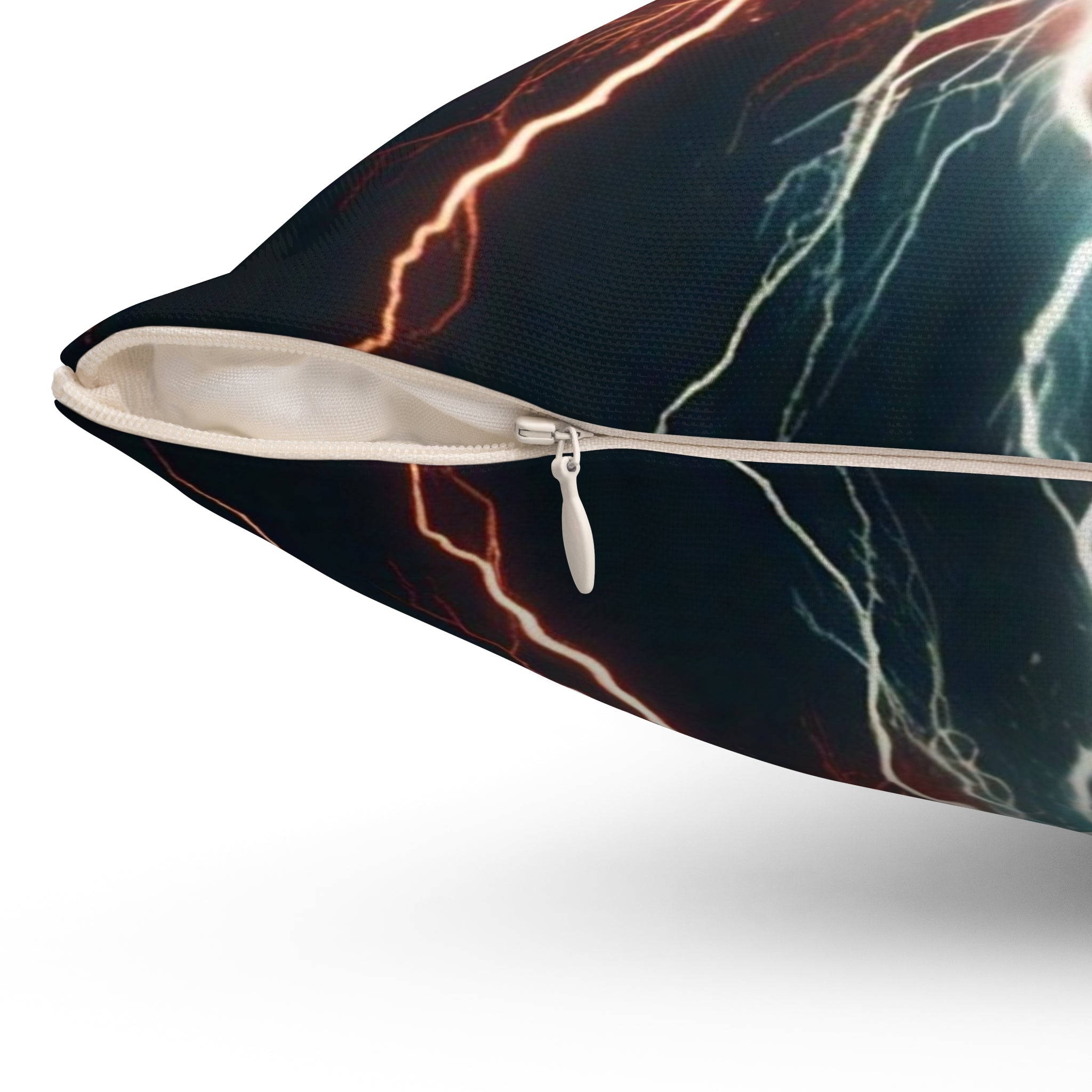 Almohada cuadrada de poliéster hilado con temática de fútbol: perfecta para los fanáticos del fútbol mexicano