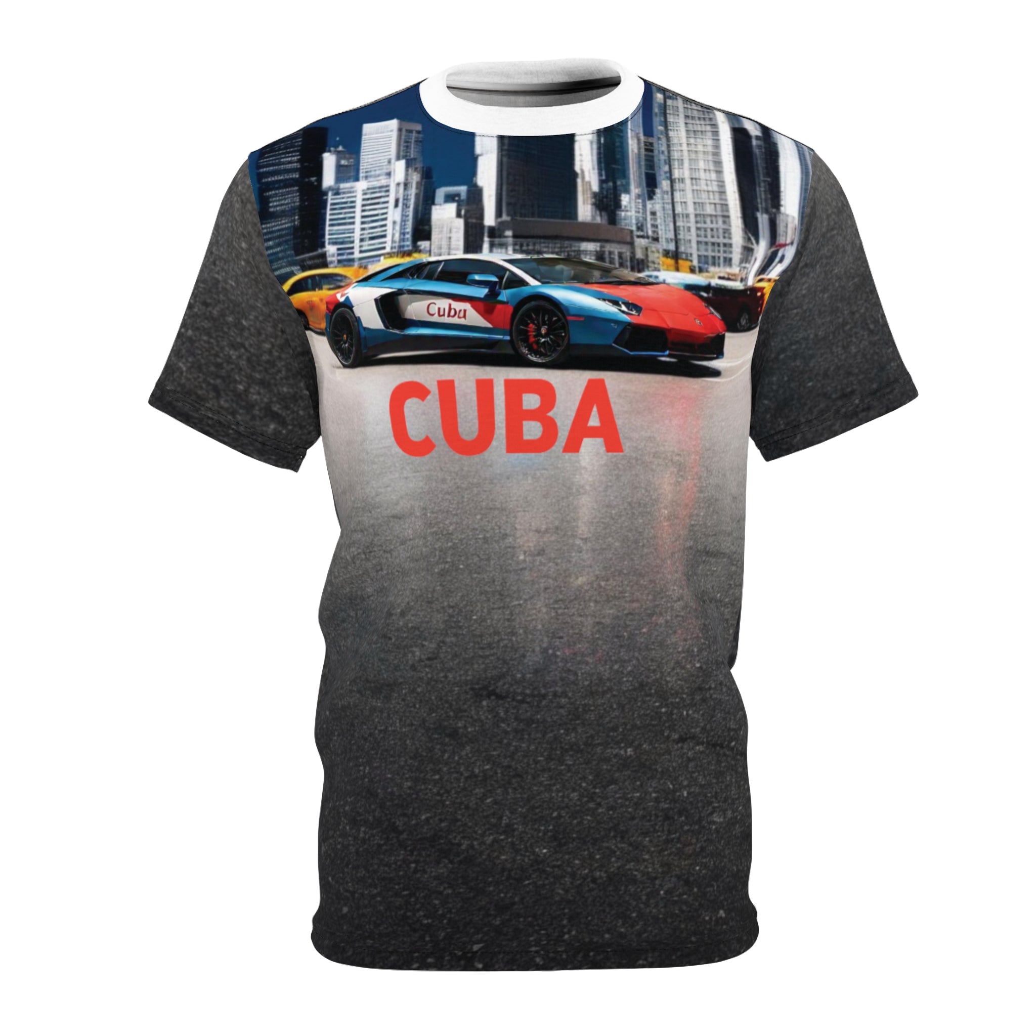 Camiseta gráfica de Cuba para caballeros