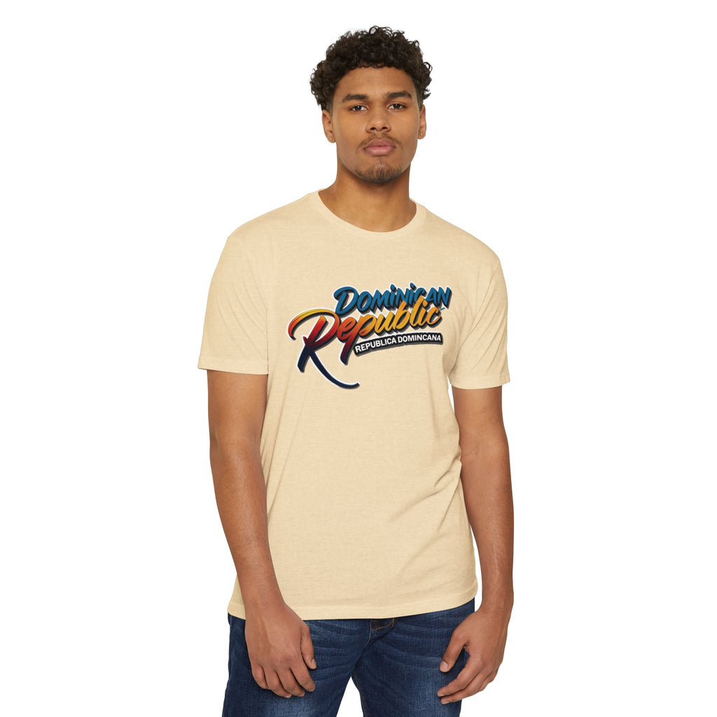 Dominican Republic Graphic T-Shirt - Unisex CVC Jersey Tee for Travel Lovers