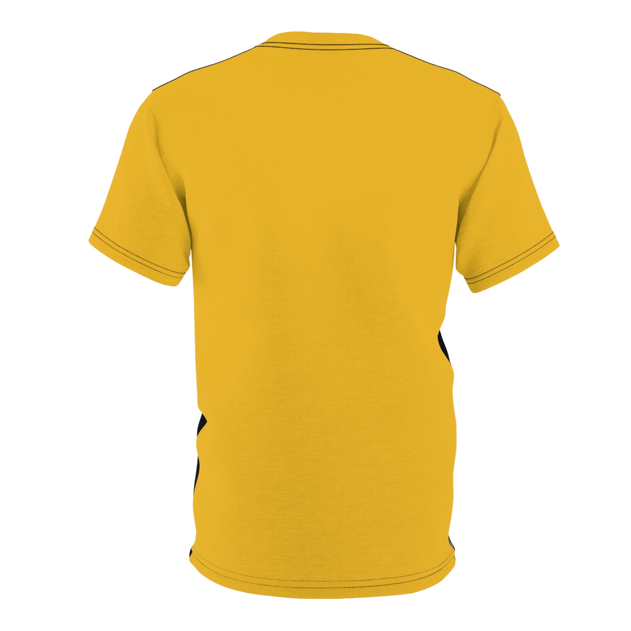 Colorful Brazil Unisex T-shirt with Cutting and Sewing – Moda Verão Tendência