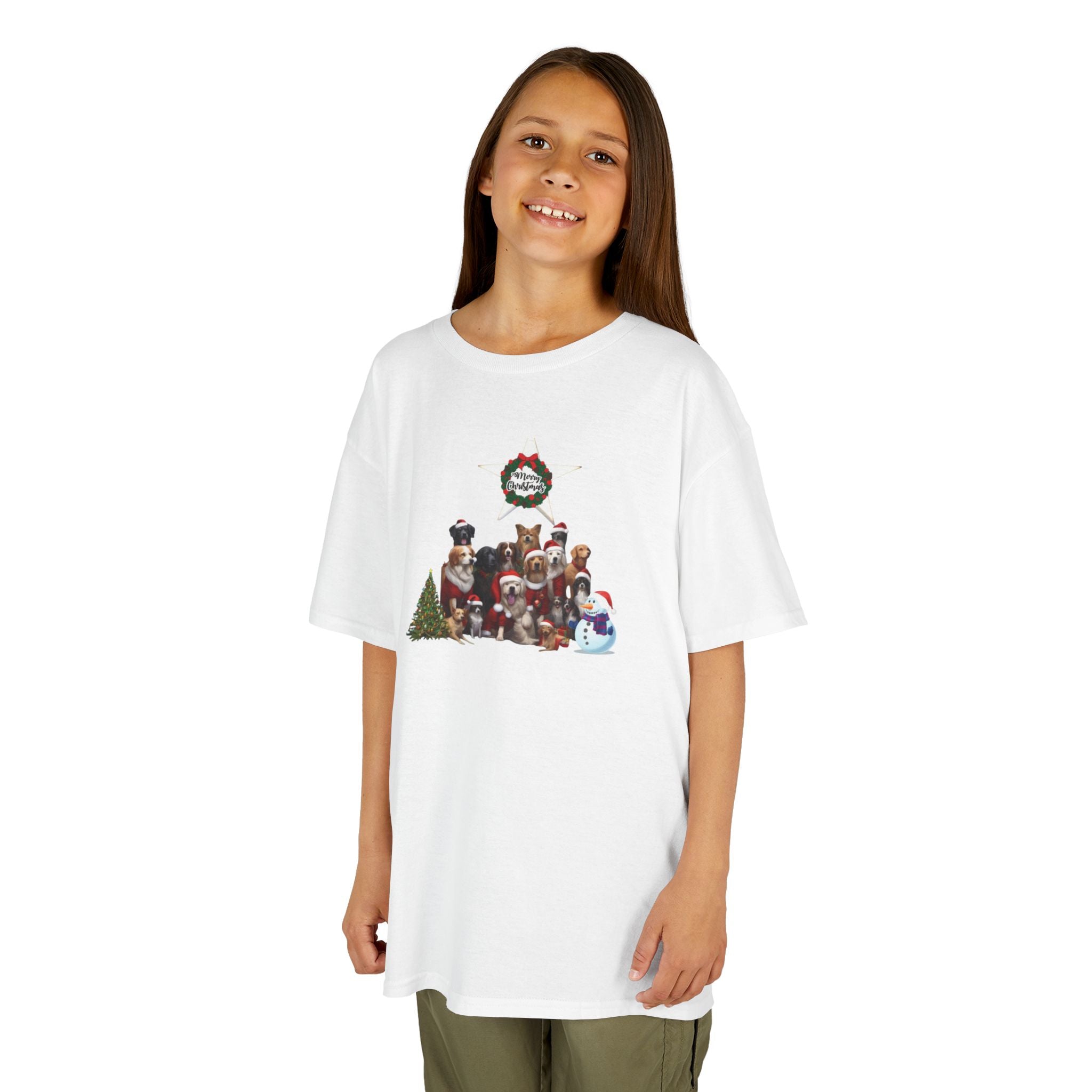 Christmas Kids Tee with Fun Holiday Design