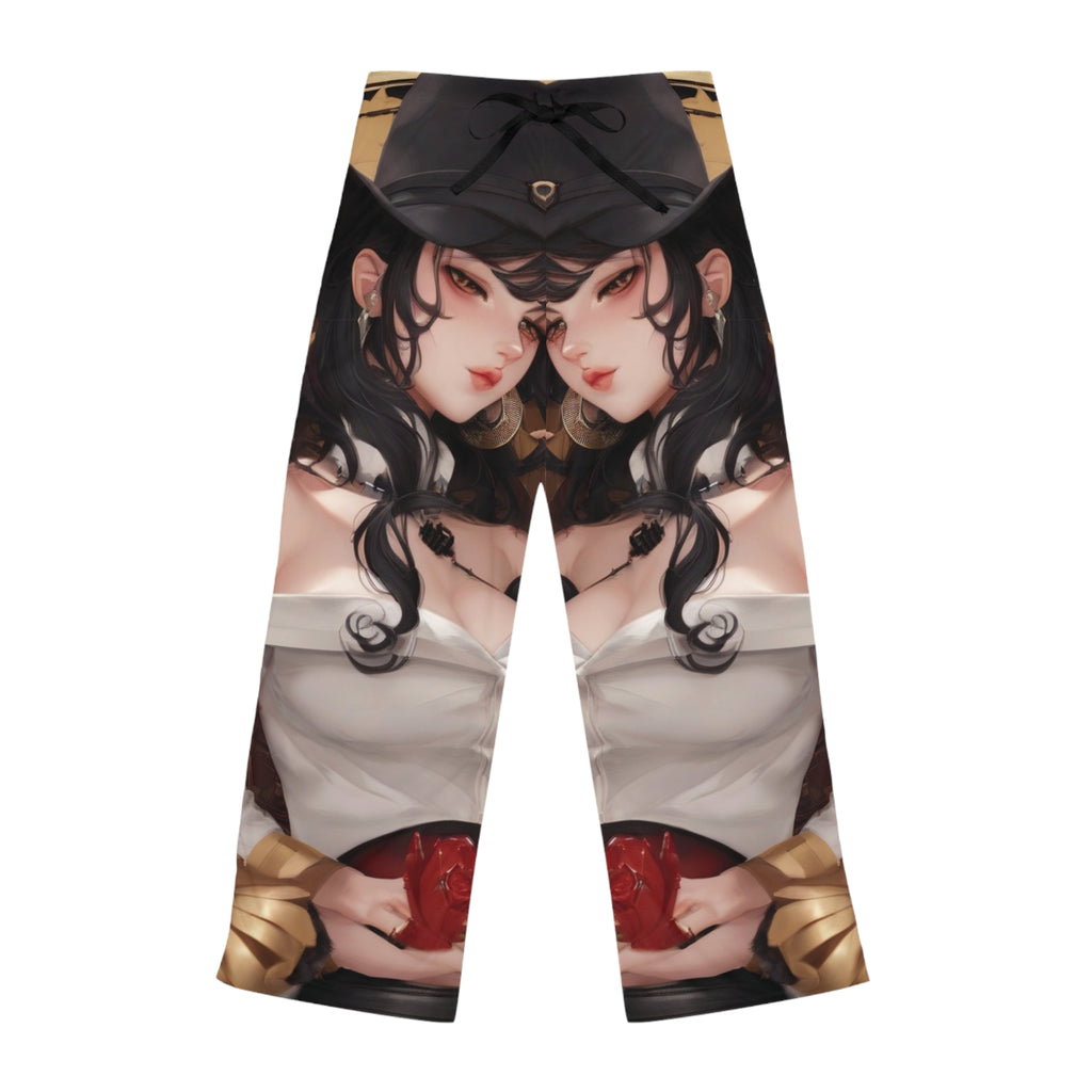Beautiful Women's Pajama Pants AI Image 