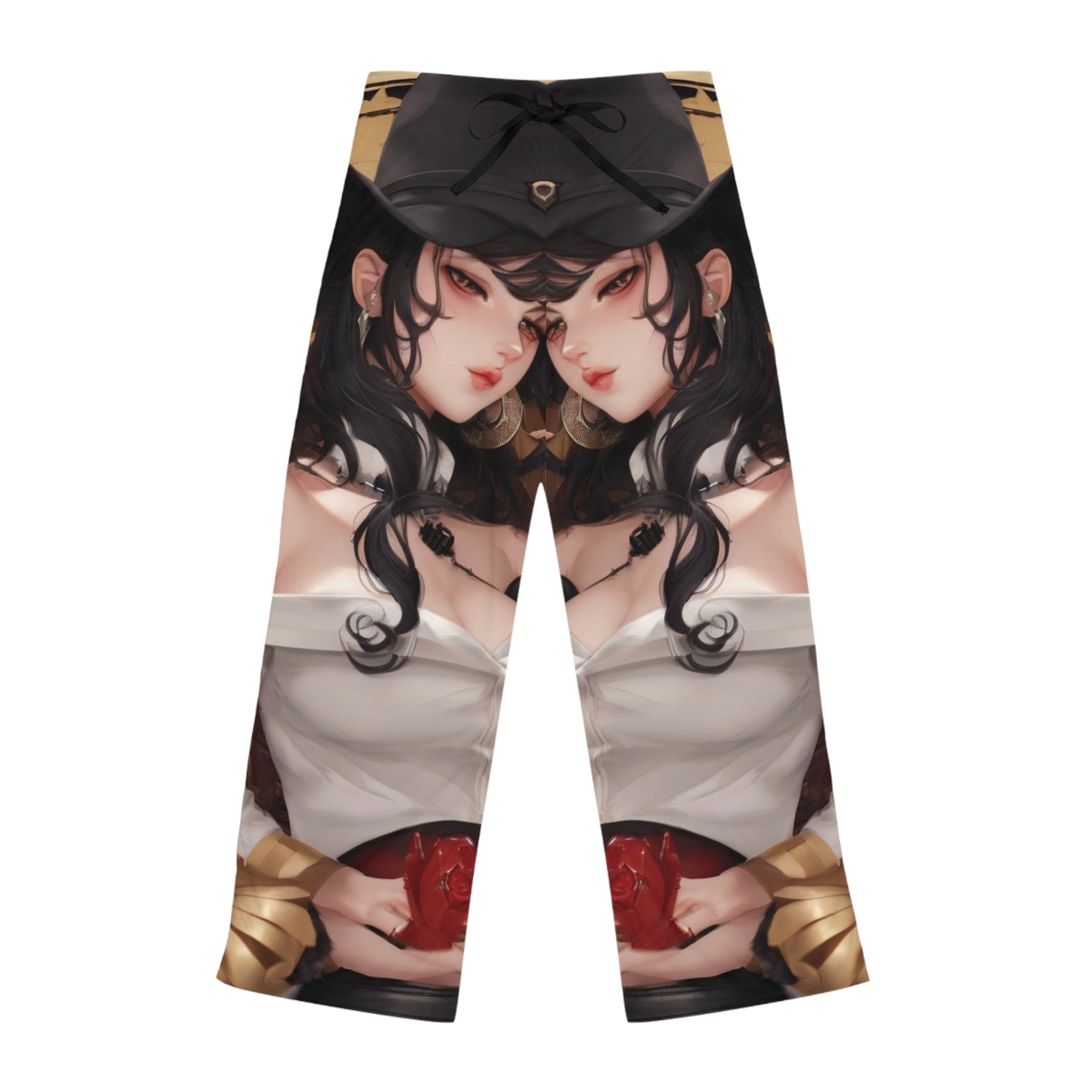 Beautiful Women's Pajama Pants AI Image 