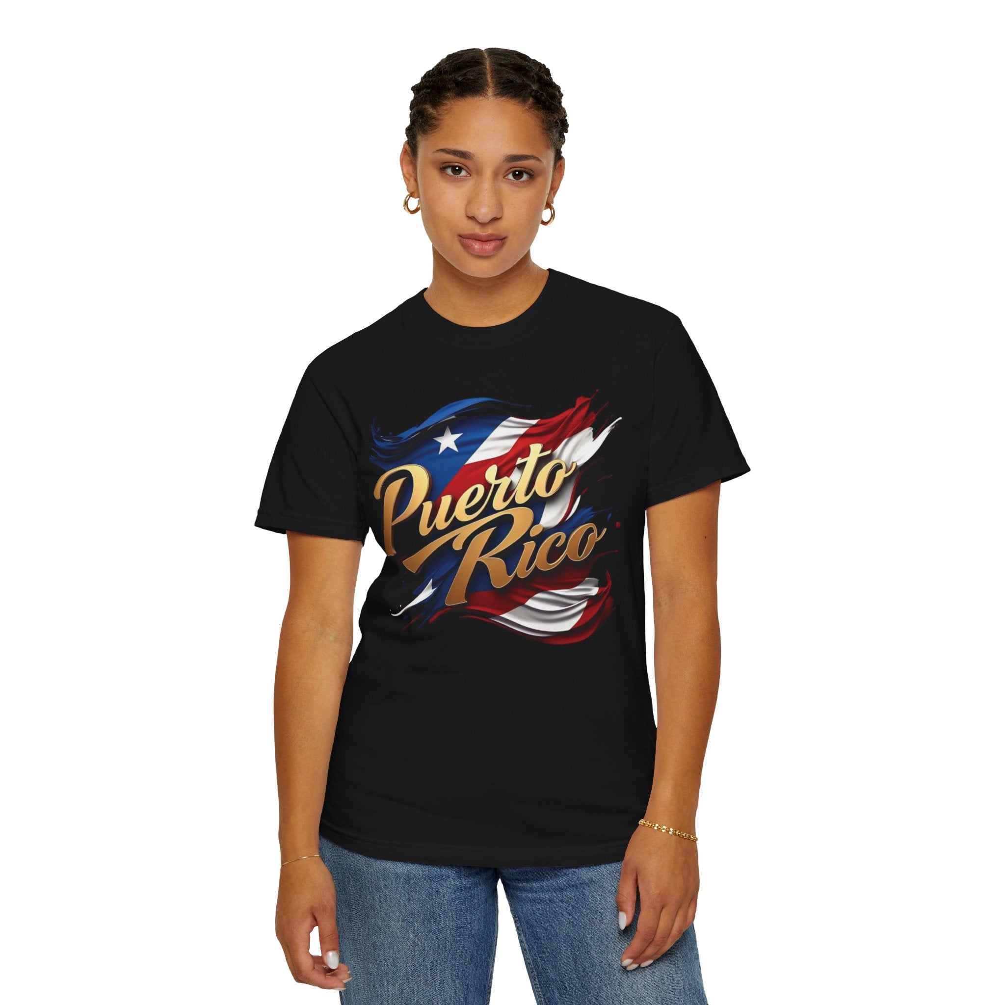 Puerto Rican tie-dye t-shirt