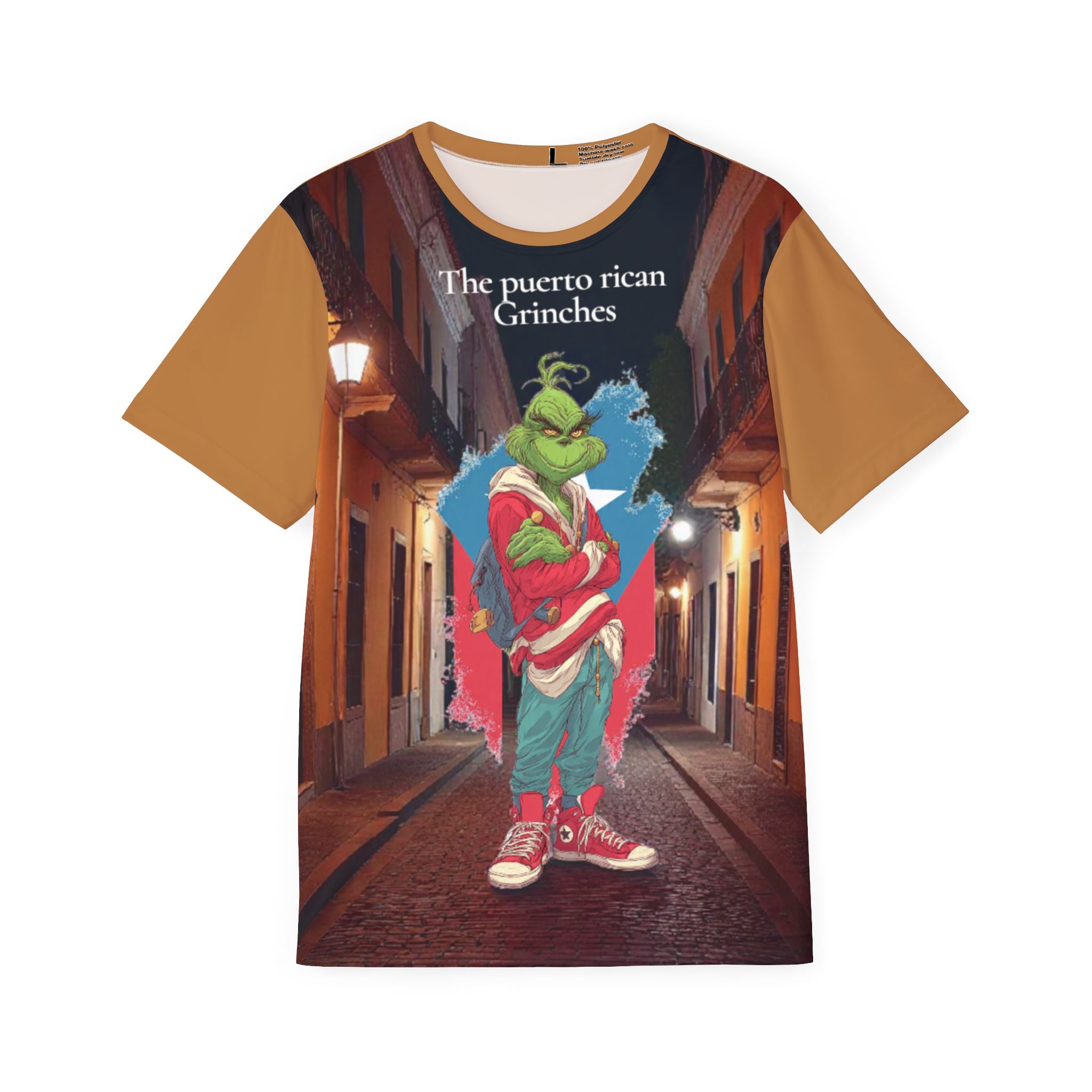 Men's Jersey — "The Puerto Rican Grinches" Streetwear Tee