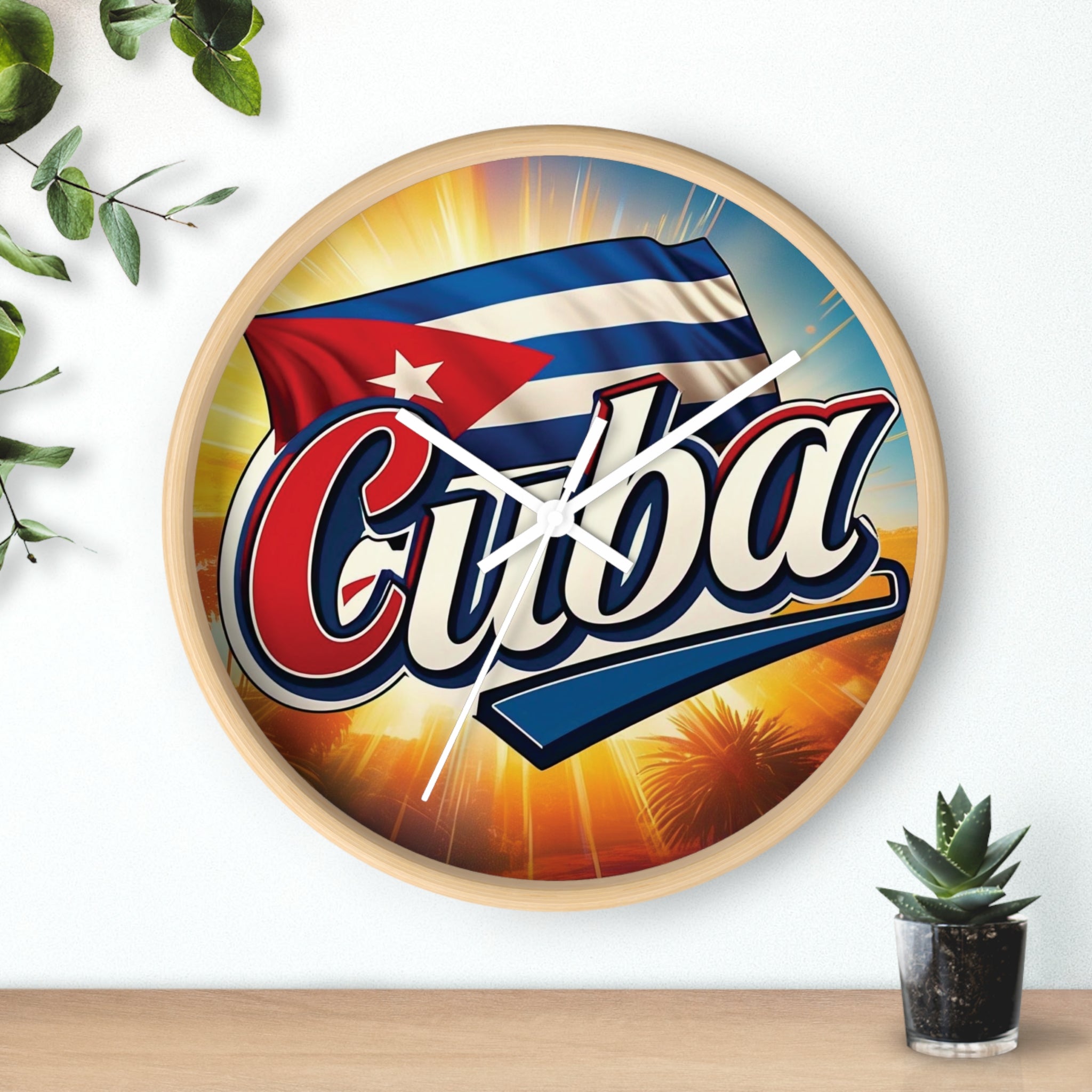 Reloj de pared cubano