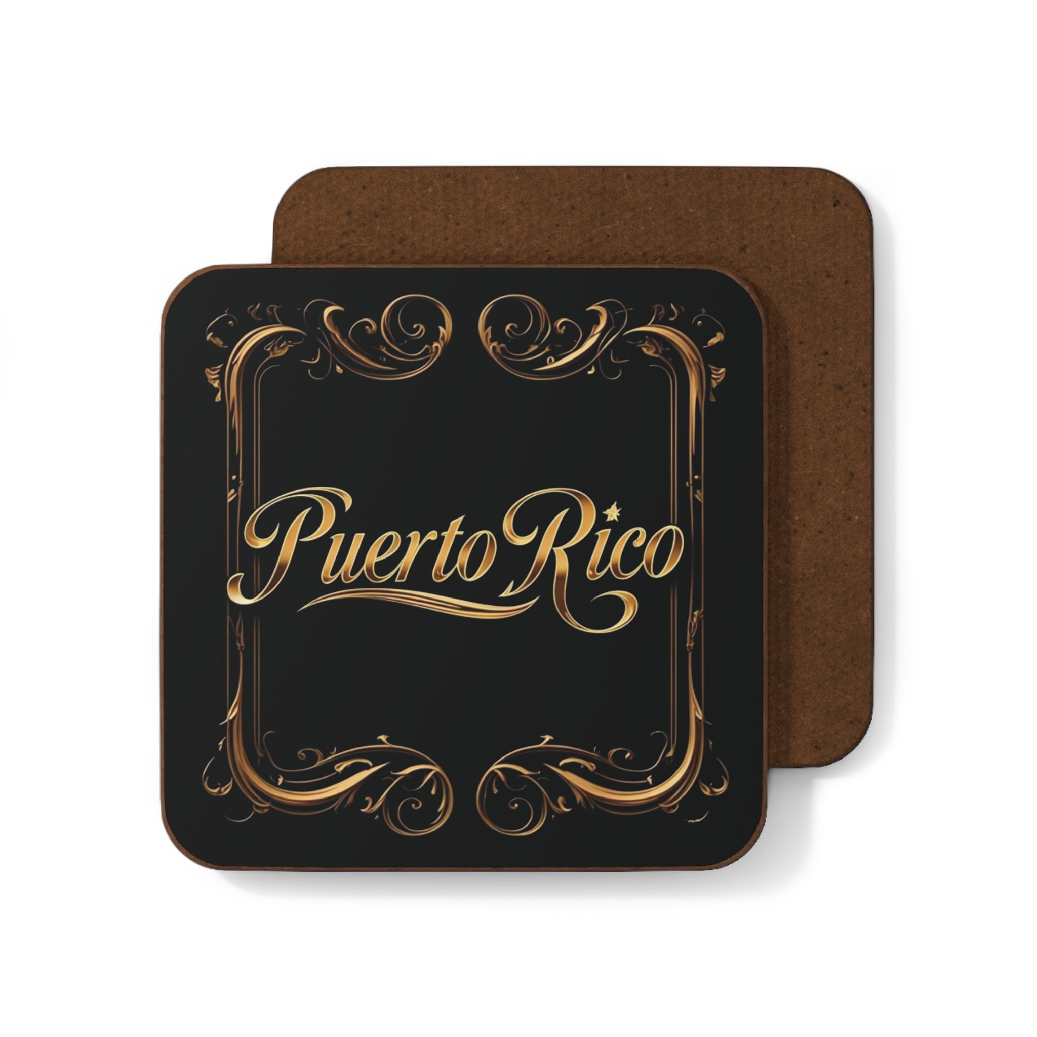 Posavasos decorativos de madera dura de Puerto Rico: elegante decoración para el hogar, regalos y celebraciones.