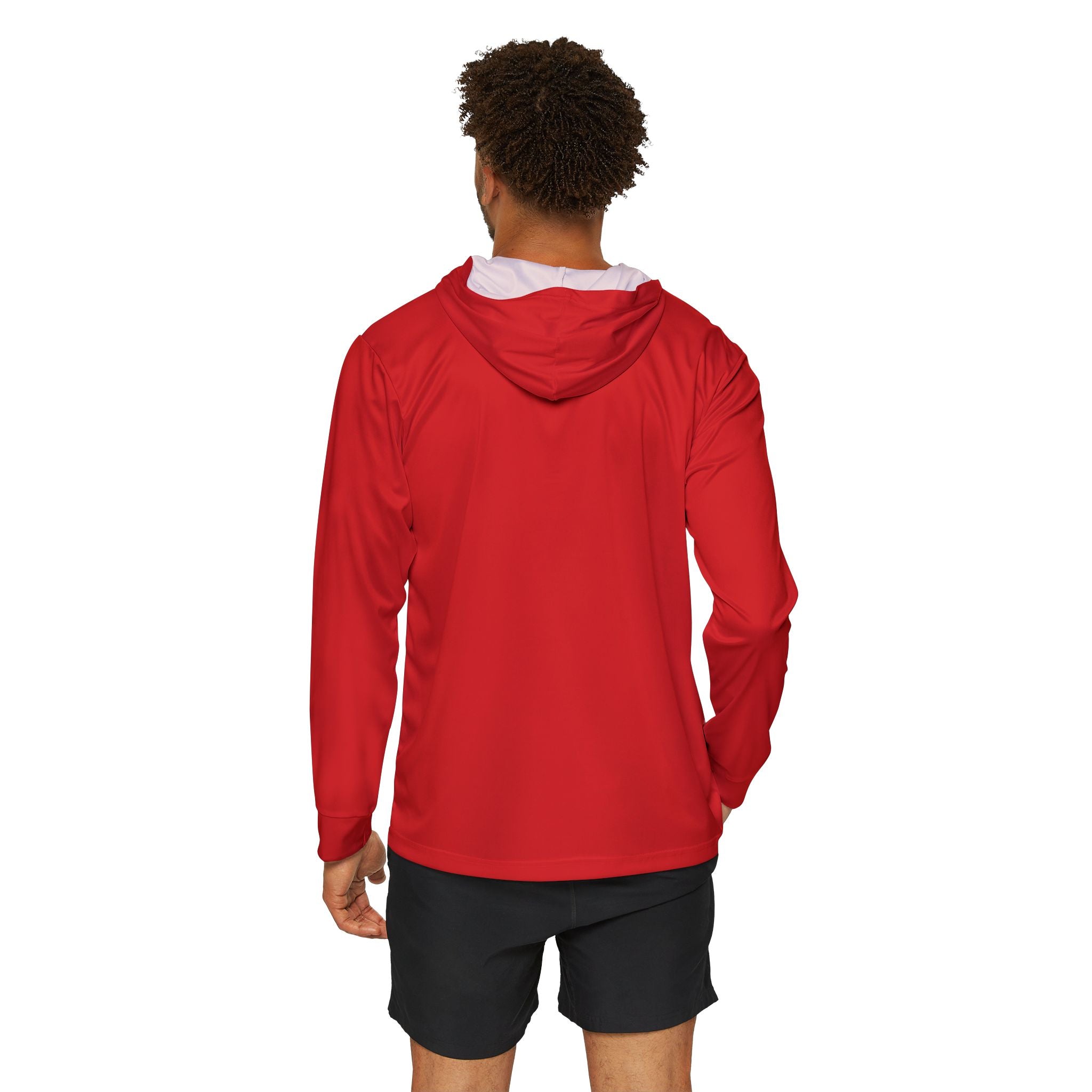 Cleveland Fireworks Hoodie — Men’s Red Sports Warmup Pullover