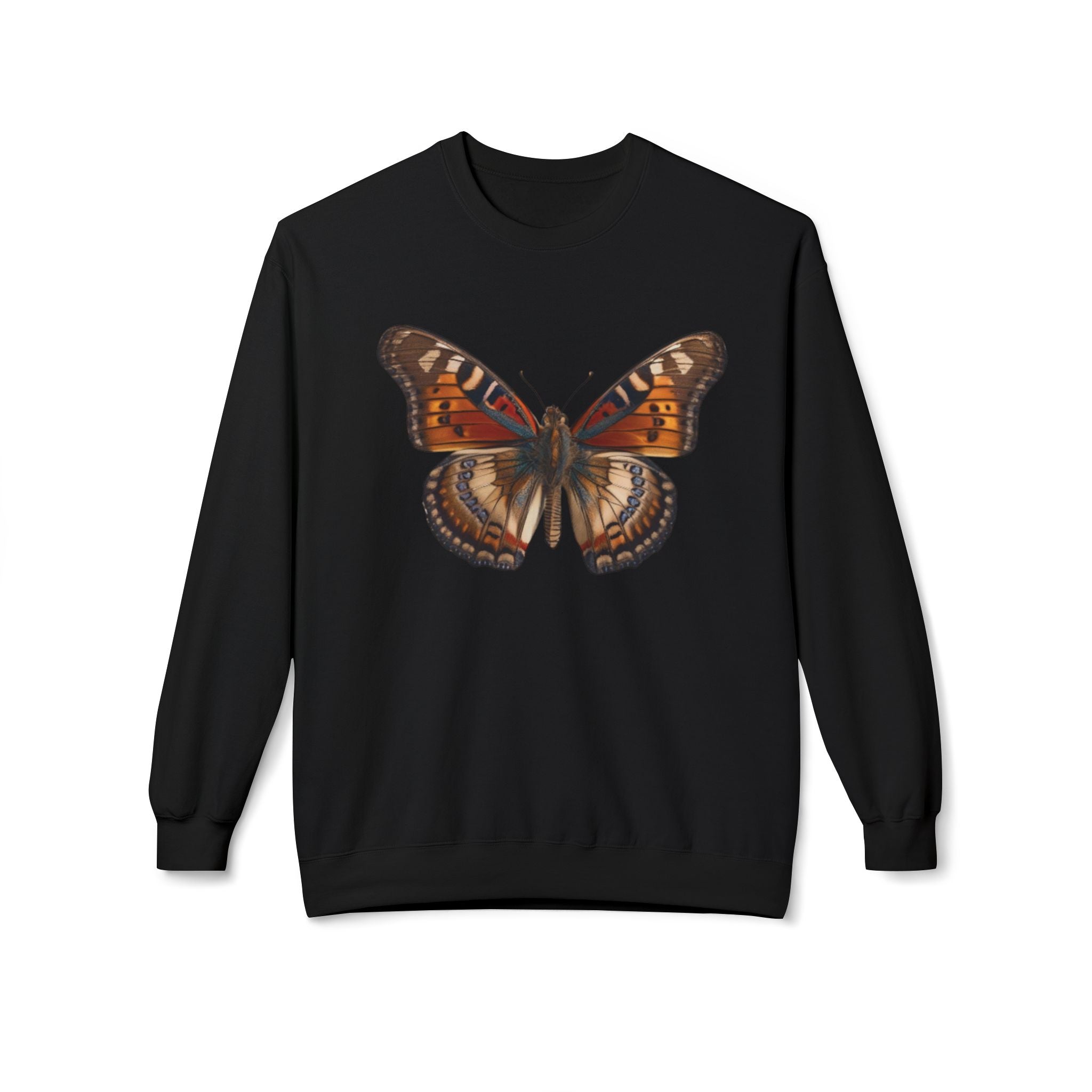 Butterfly Crewneck Sweatshirt for Women 